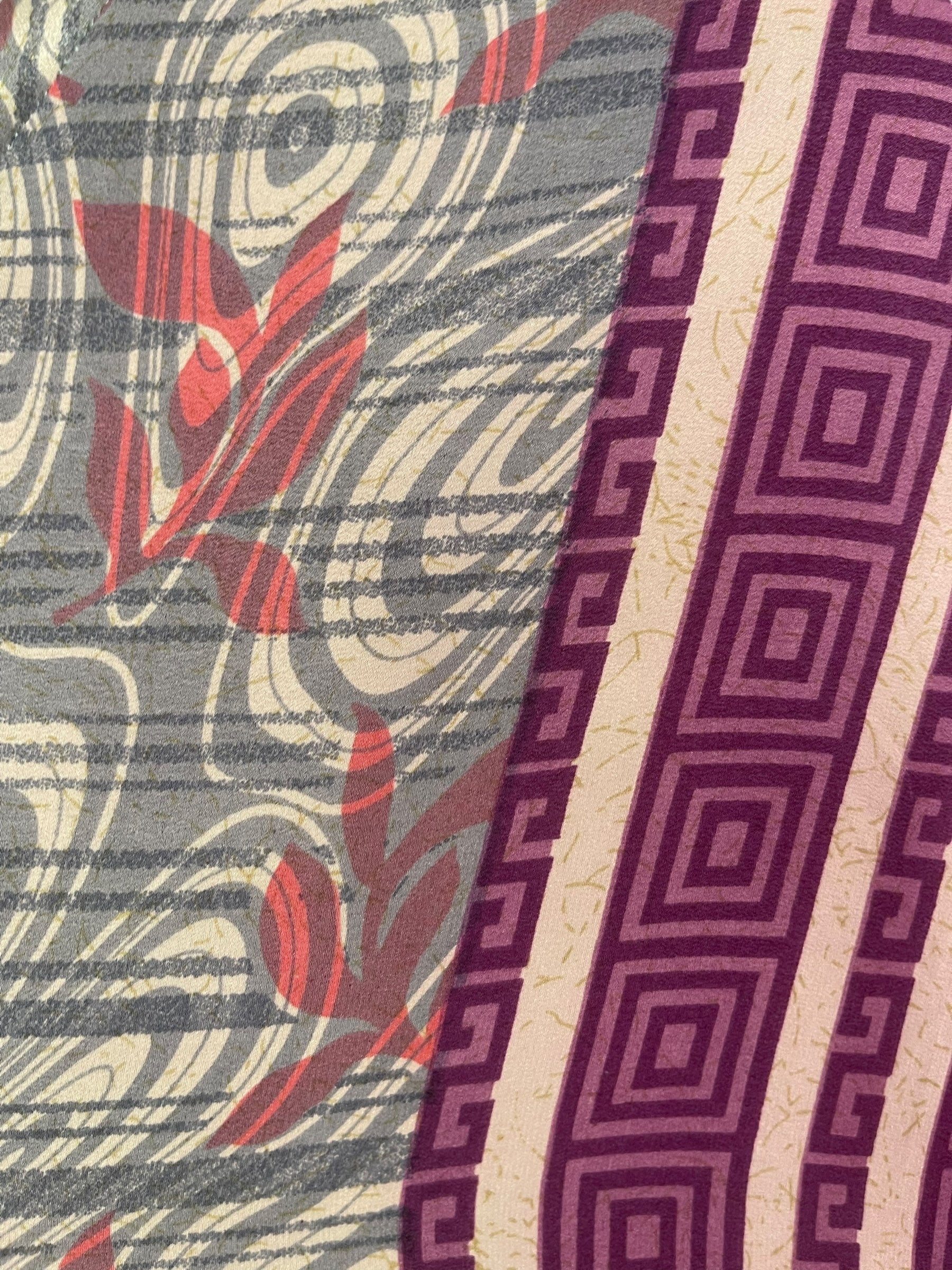 PRC7796 Avatar Pure Silk Self Pocket Tunic Dress