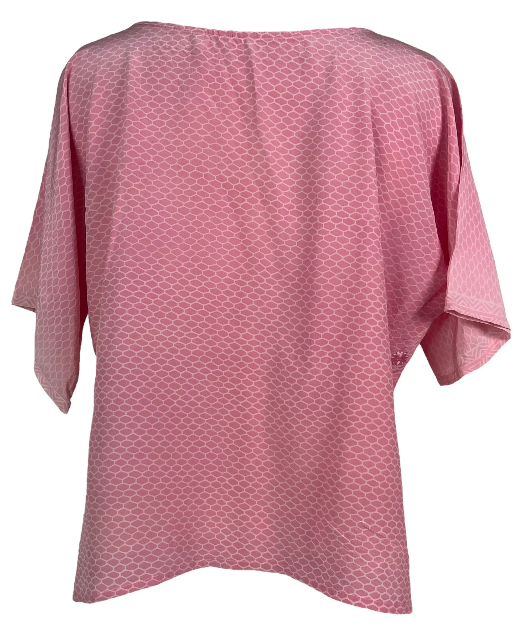 PRC7822 Avatar Pure Silk Side Slit Top