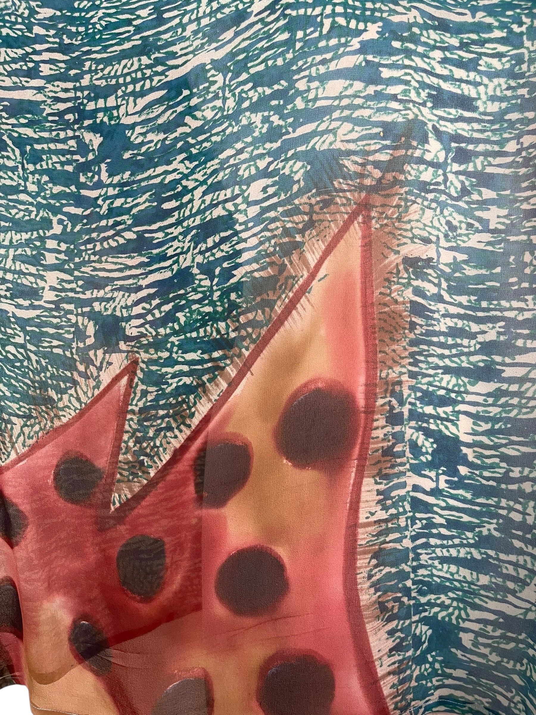 PREVIEW PRG8134 Wabi Sabi Pure Silk Long Tunic with Side Ties by DECEMBER2025 – Handmade ethical Side Tie Tunic from sariKNOTsari using upcycled silk. Designed in Canada for travel and slow fashion, loved from Toronto to LA to Sydney.