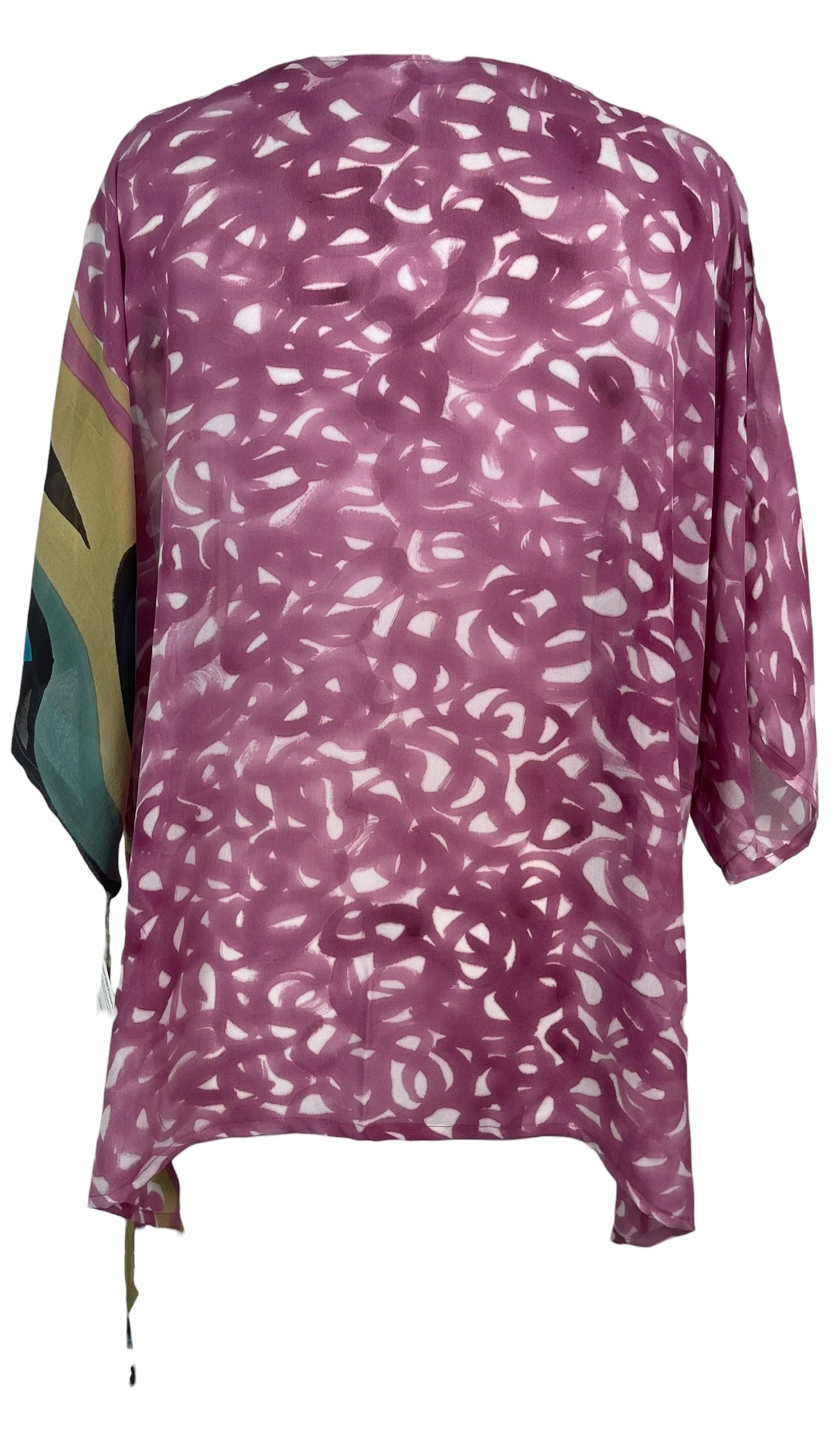 PREVIEW PRG8438 Sheer Avatar Pure Silk Long Tunic with Side Ties