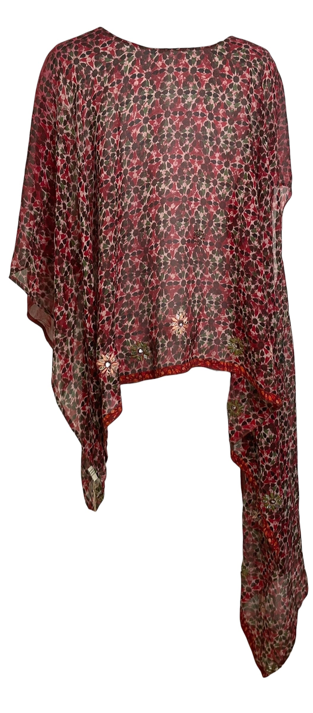 PREVIEW PRG8907 Sheer Wabi Sabi Pure Silk Versatile Vest by MARCH2026 – Handmade ethical Vest from sariKNOTsari using upcycled silk. Designed in Canada for travel and slow fashion, loved from Toronto to LA to Sydney. Featuring Zsiska, Bryn Walker and Artisan Leather coats by Rejean Pepin, Pepin designs