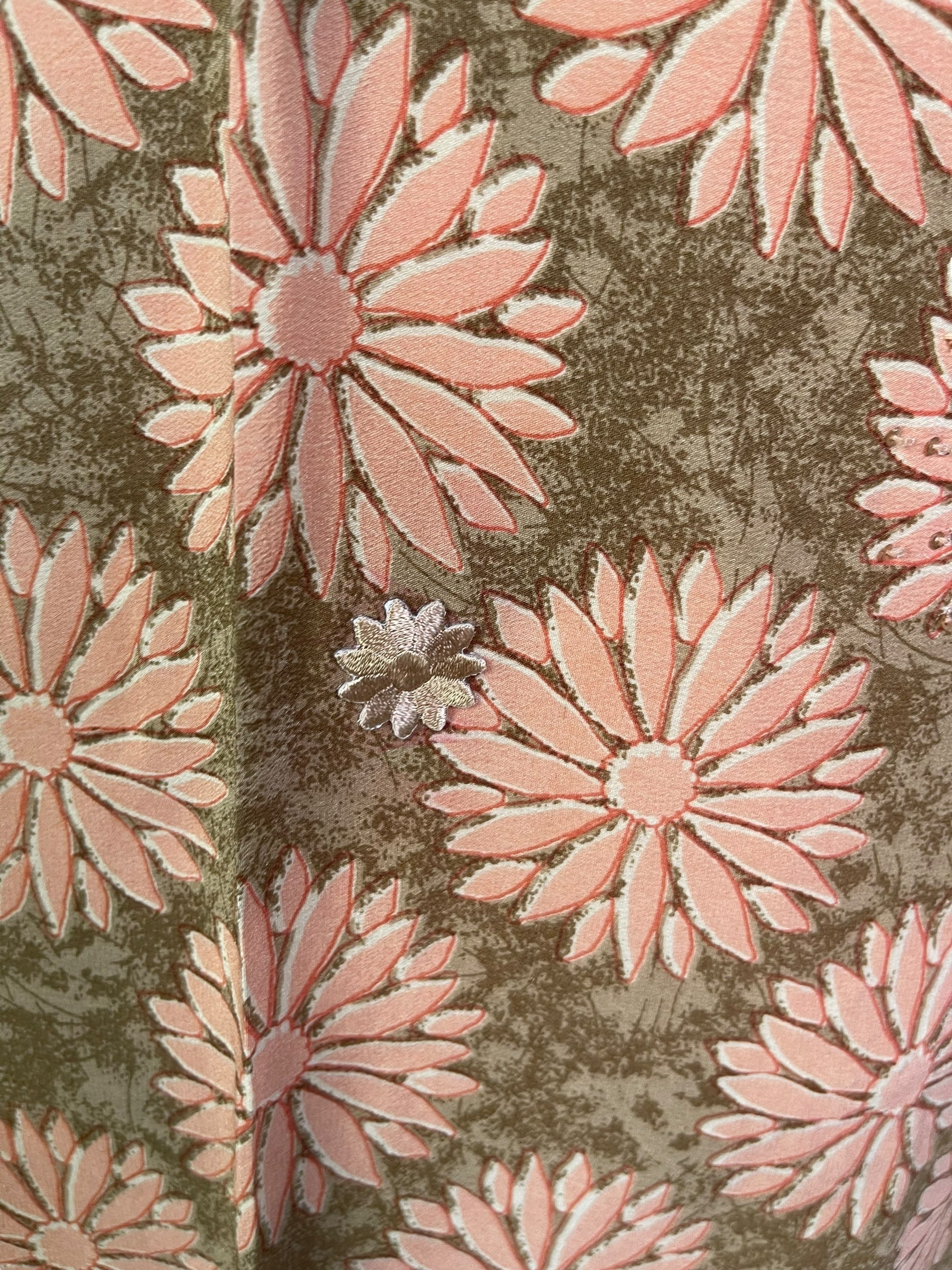 PRC7250 Wabi Sabi Pure Silk Maxi Dress with Belt