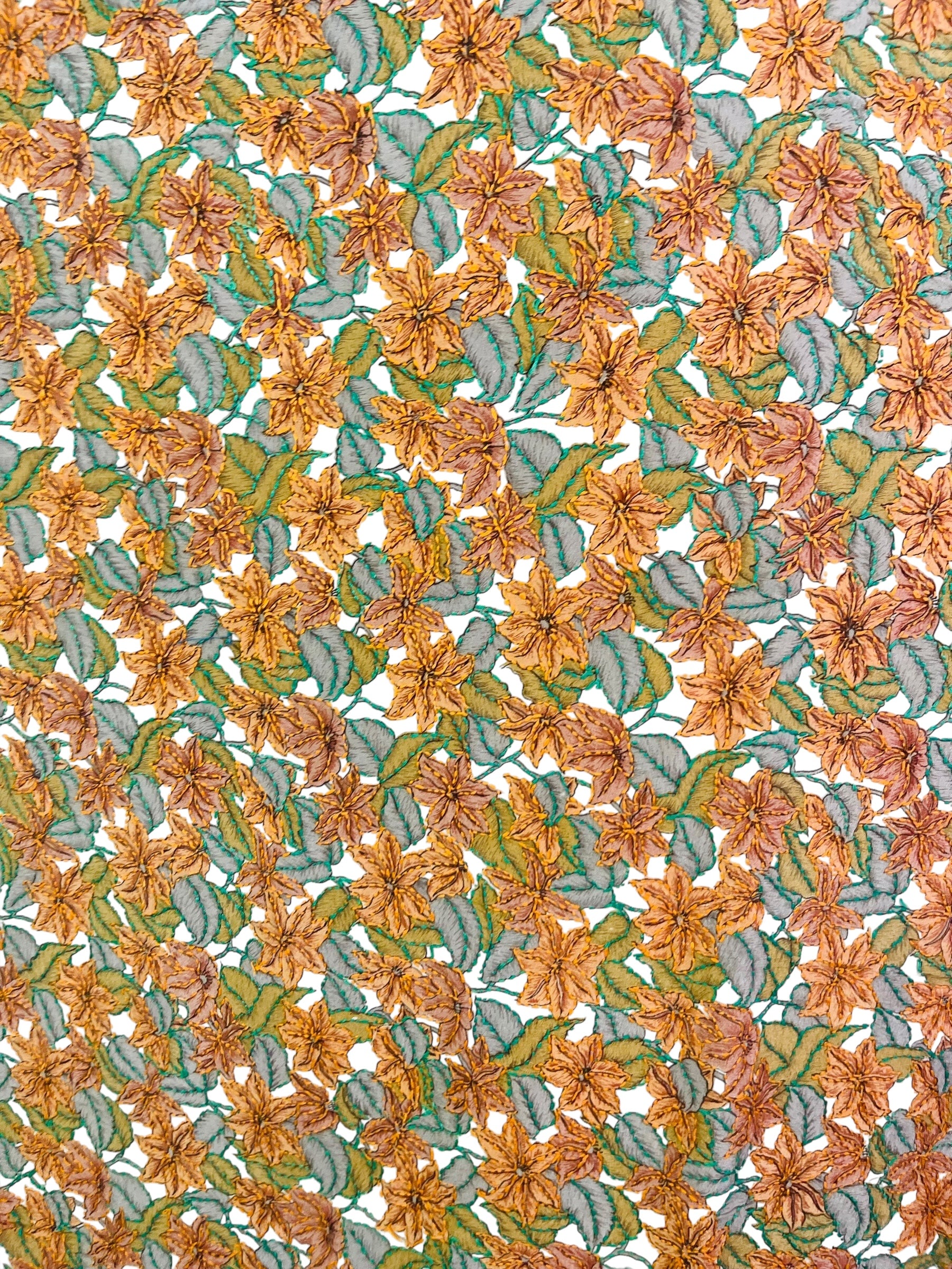 PRC7472 Avatar Pure Silk Midi Length Kaftan