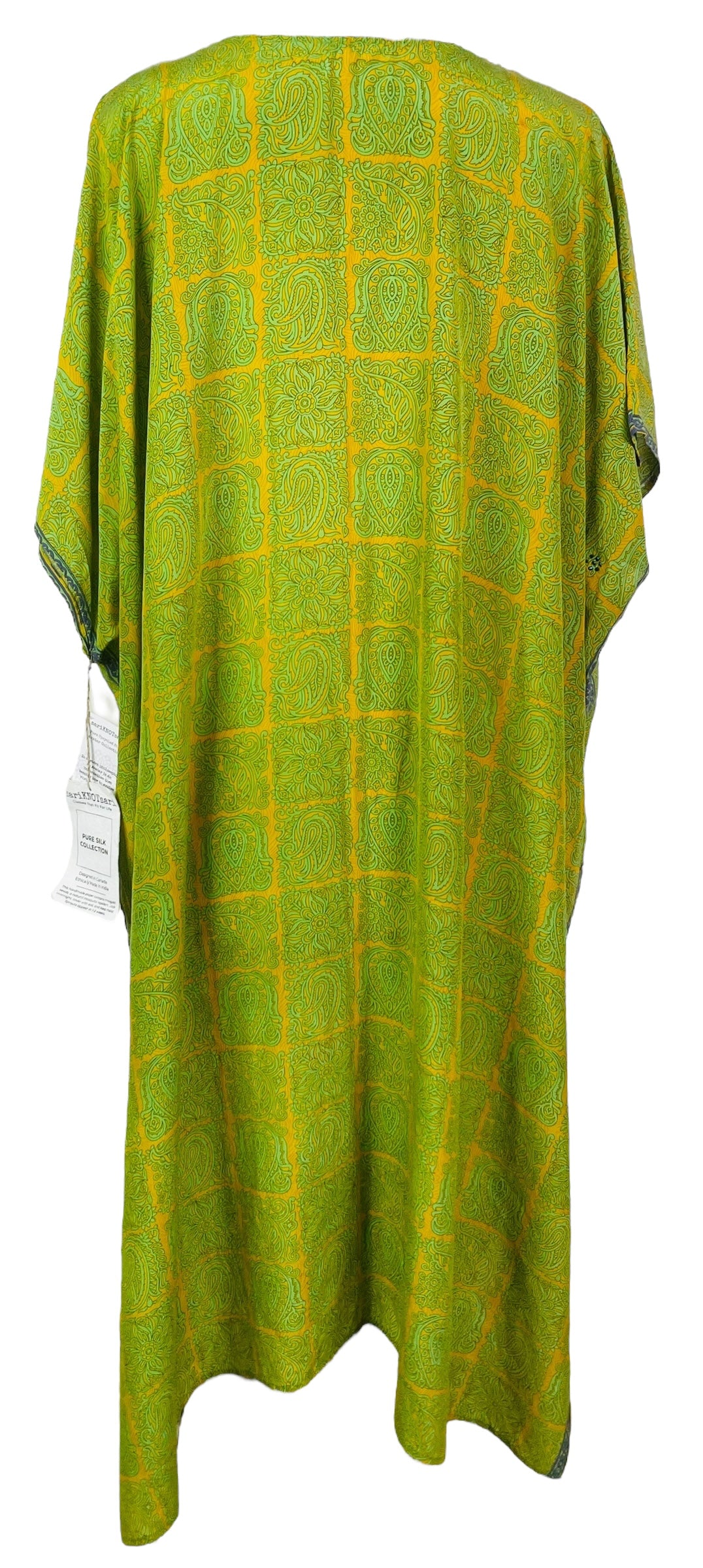 PRC6770 Avatar Pure Silk Maxi Kaftan