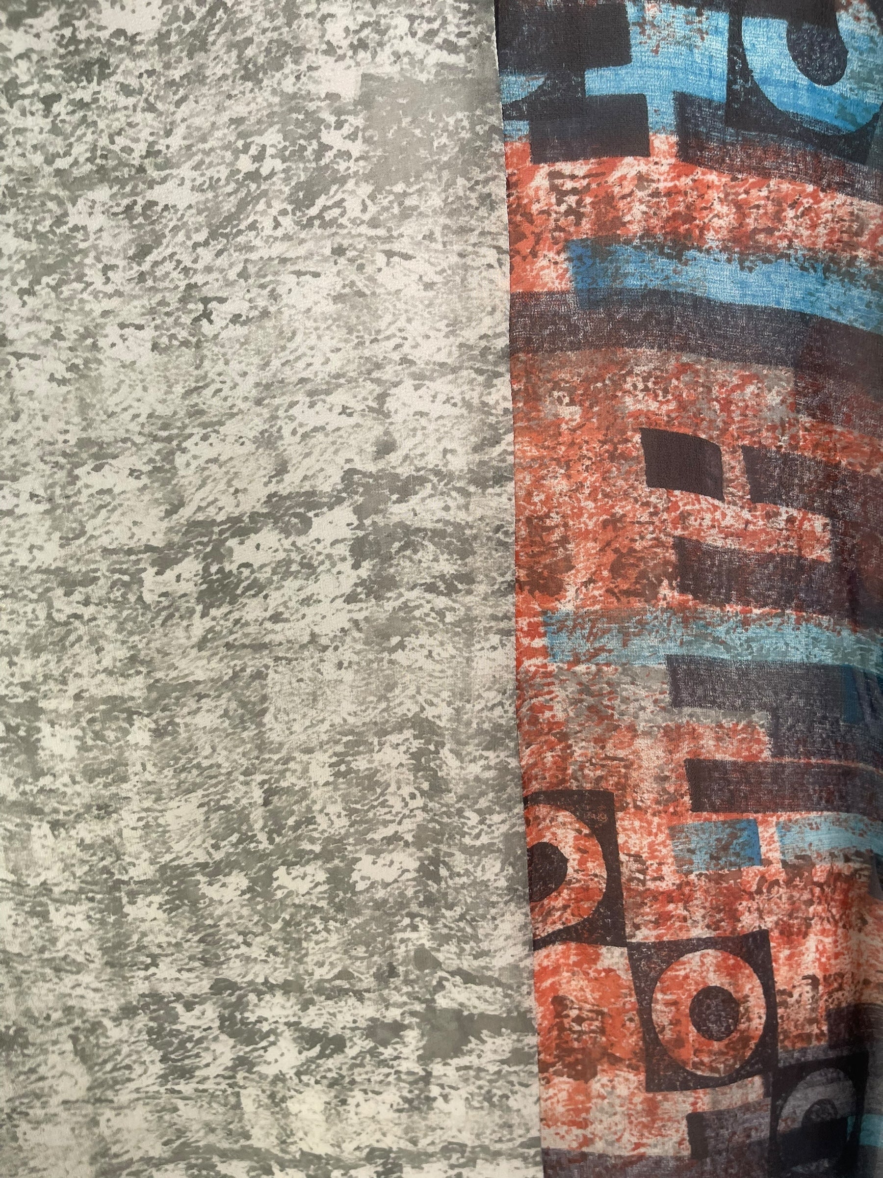 PRG8593 Sheer Wabi Sabi Pure Silk Waterfall Top