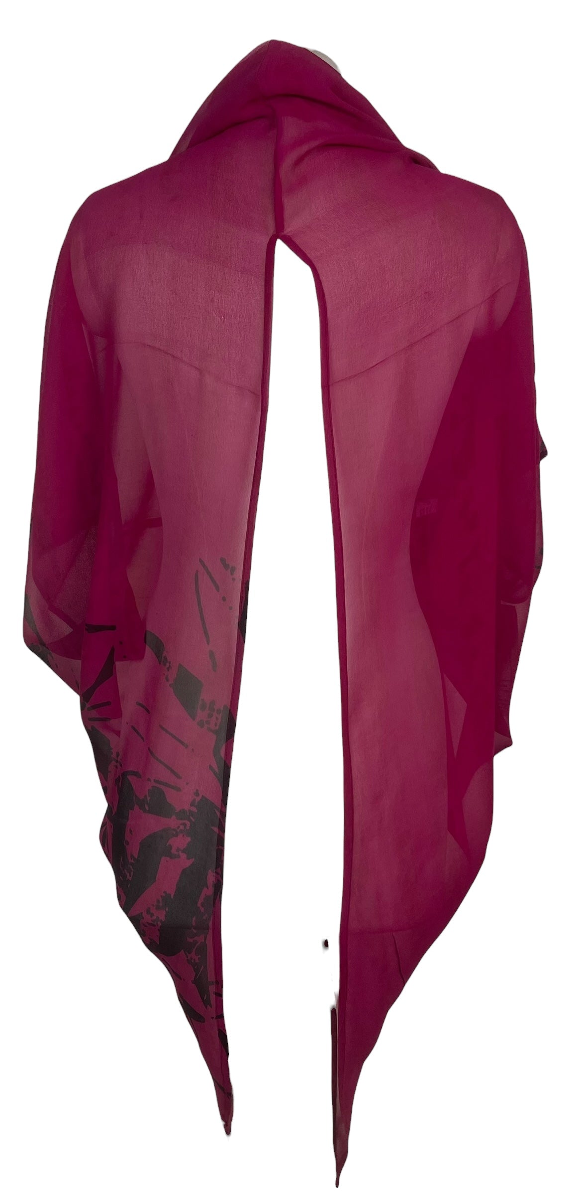 PREVIEW PRG8597 Sheer Wabi Sabi Pure Silk Cardigan by FEBRUARY2026 – Handmade ethical Cardigan from sariKNOTsari using upcycled silk. Designed in Canada for travel and slow fashion, loved from Toronto to LA to Sydney.