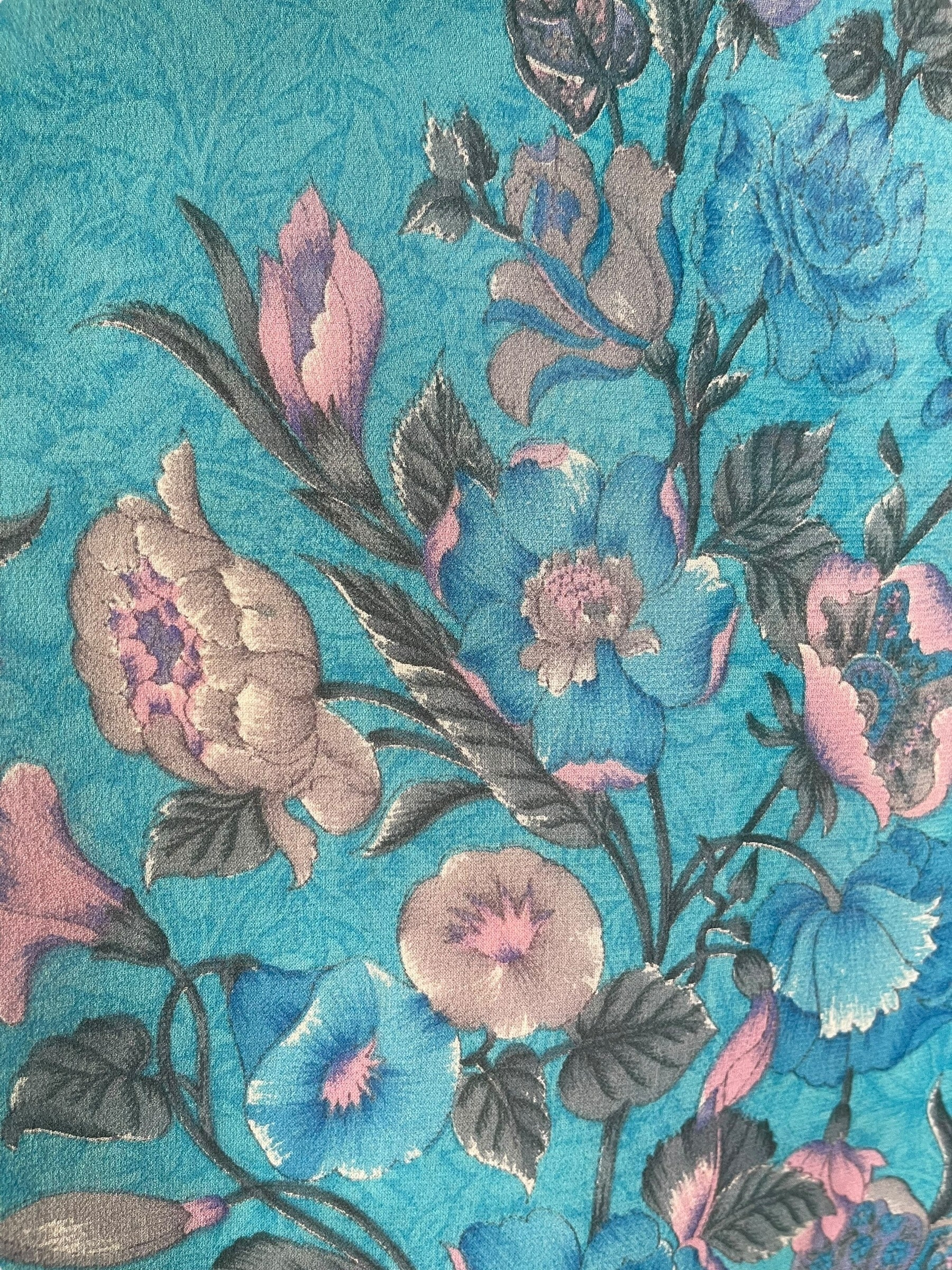 PRG7589 Sheer Avatar Pure Silk Waterfall Top