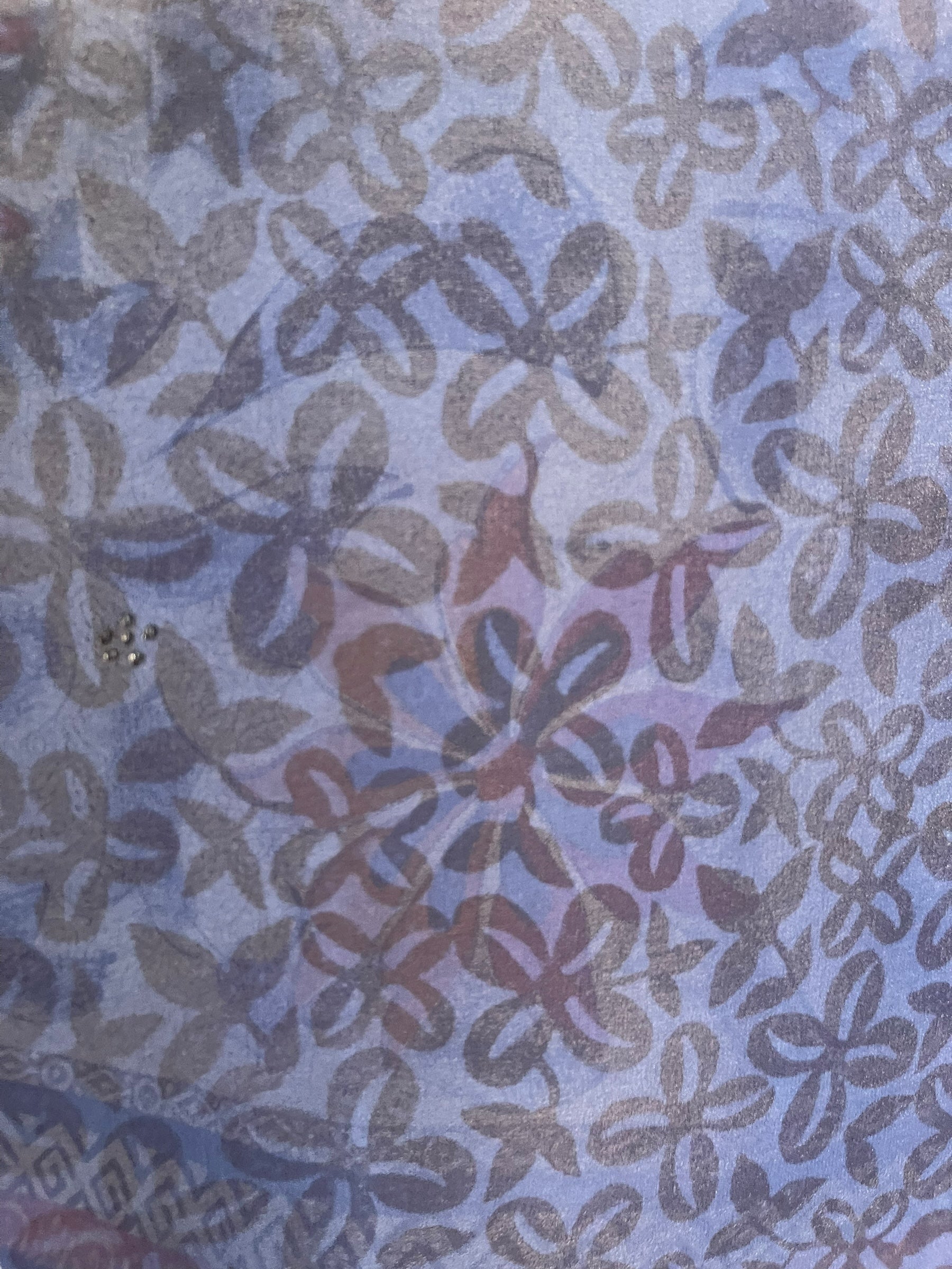 PRG7576 Sheer Avatar Pure Silk Kimono-Sleeved Top