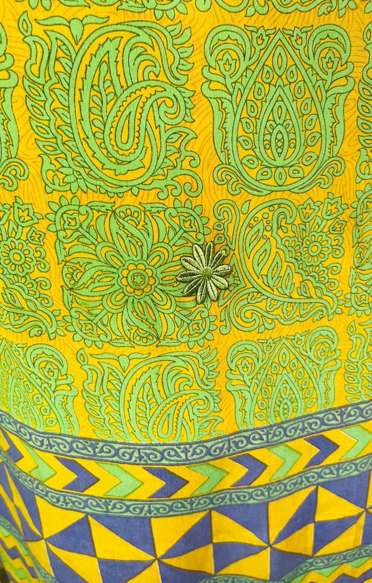 PRC6770 Avatar Pure Silk Maxi Kaftan