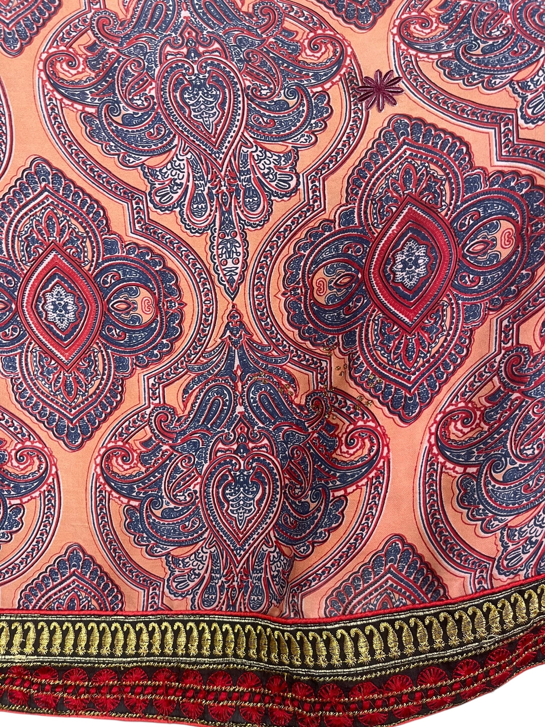 PREVIEW PRS7975 Avatar Pure Silk Capelet Poncho by DECEMBER2025 – Handmade ethical Poncho from sariKNOTsari using upcycled silk. Designed in Canada for travel and slow fashion, loved from Toronto to LA to Sydney.