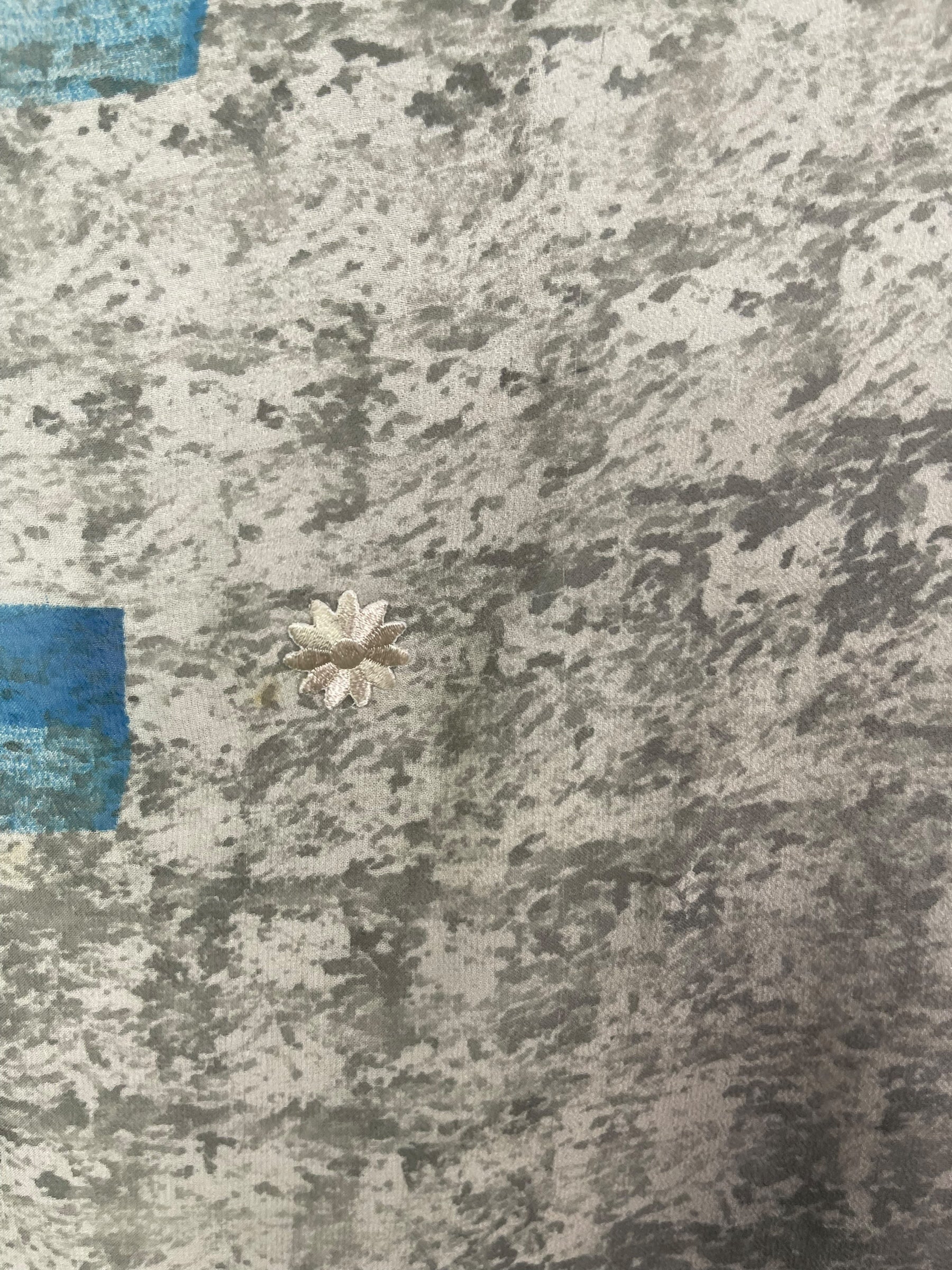 PRG8593 Sheer Wabi Sabi Pure Silk Waterfall Top