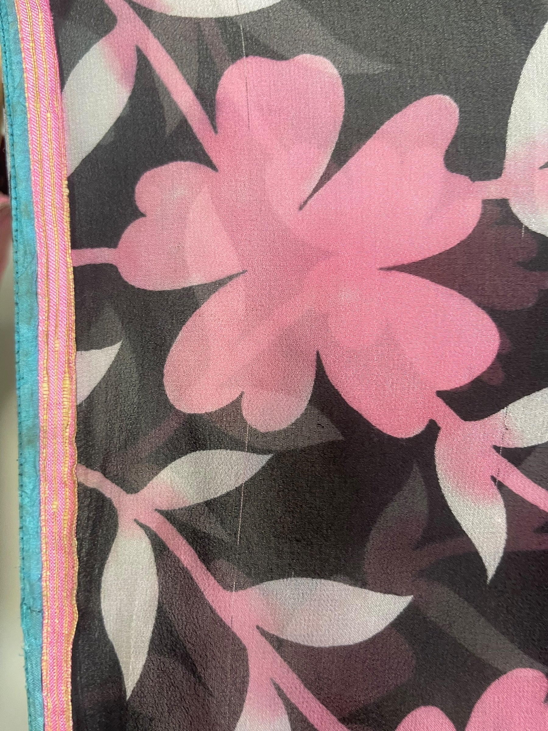 PREVIEW PRG8513 Sheer Wabi Sabi Pure Silk Kimono-Sleeved Jacket with Belt by MARCH2026 – Handmade ethical Short Kimono from sariKNOTsari using upcycled silk. Designed in Canada for travel and slow fashion, loved from Toronto to LA to Sydney. Featuring Zsiska, Bryn Walker and Artisan Leather coats by Rejean Pepin, Pepin designs