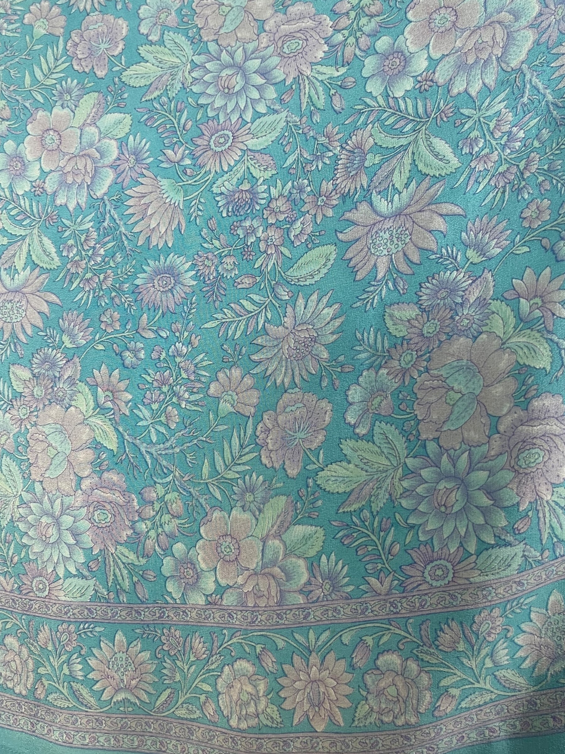 PRC7547 Avatar Pure Silk Capelet Poncho