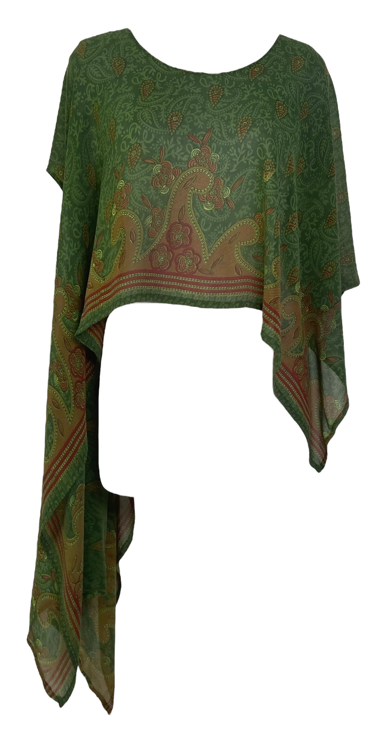 PRG7744 Sheer Avatar Pure Silk Versatile Vest