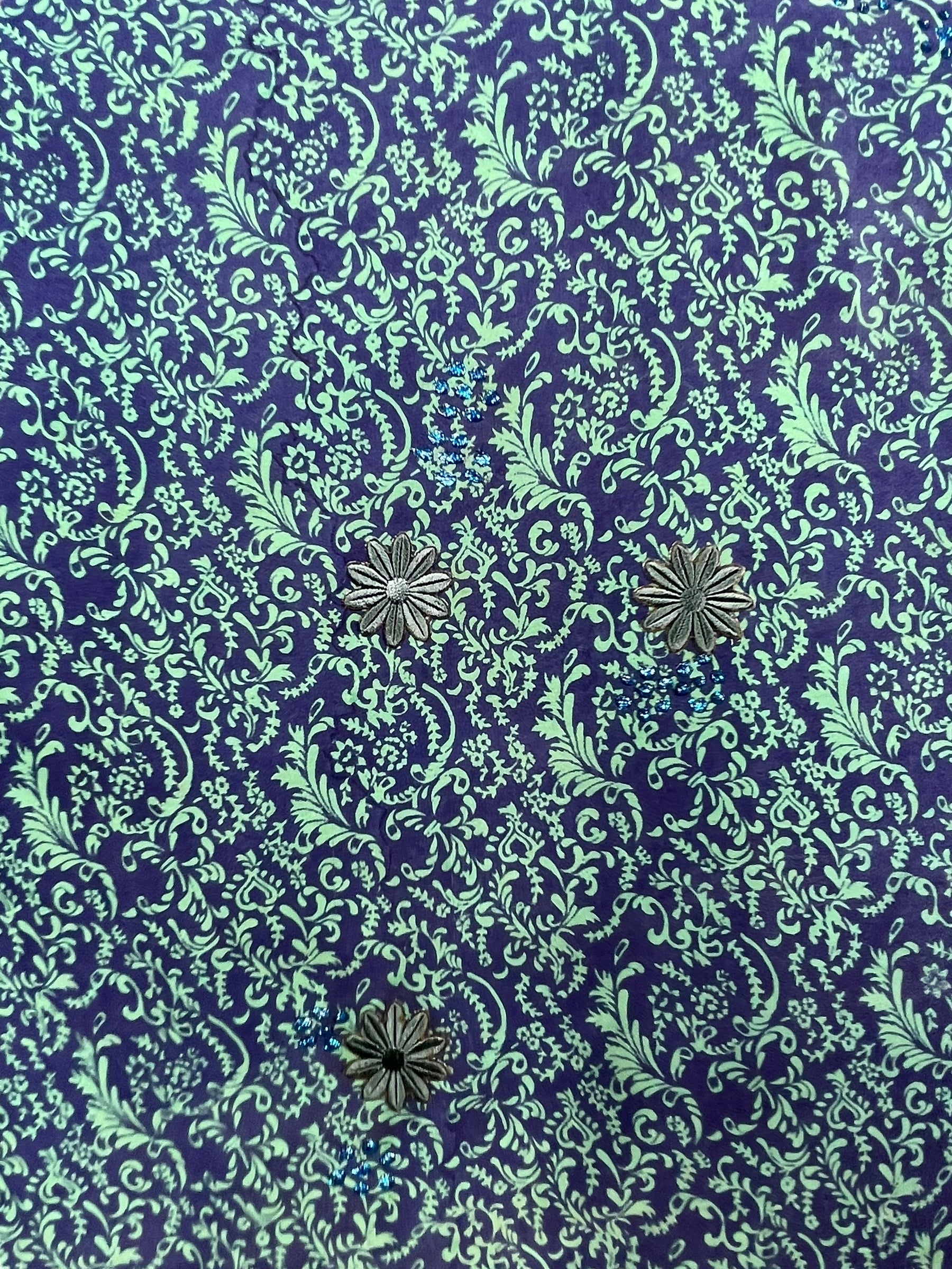 PRC7748 Avatar Pure Silk Kimono-Sleeved Top