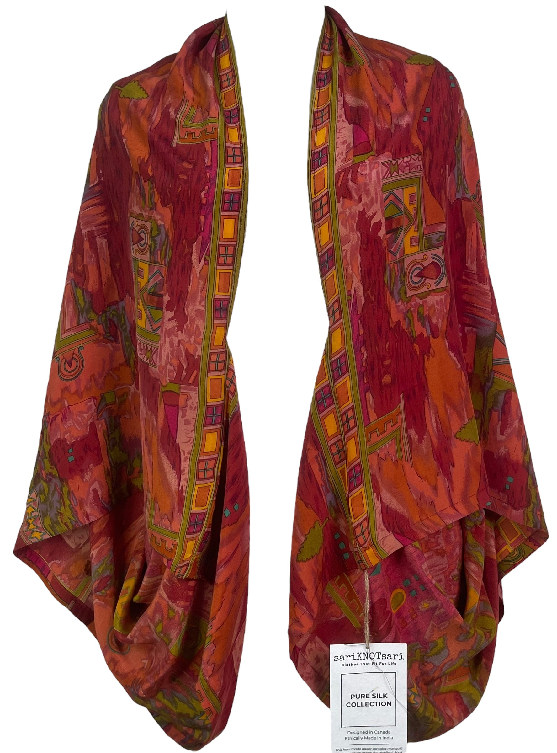 PRC8087 Avatar Pure Silk Shrug