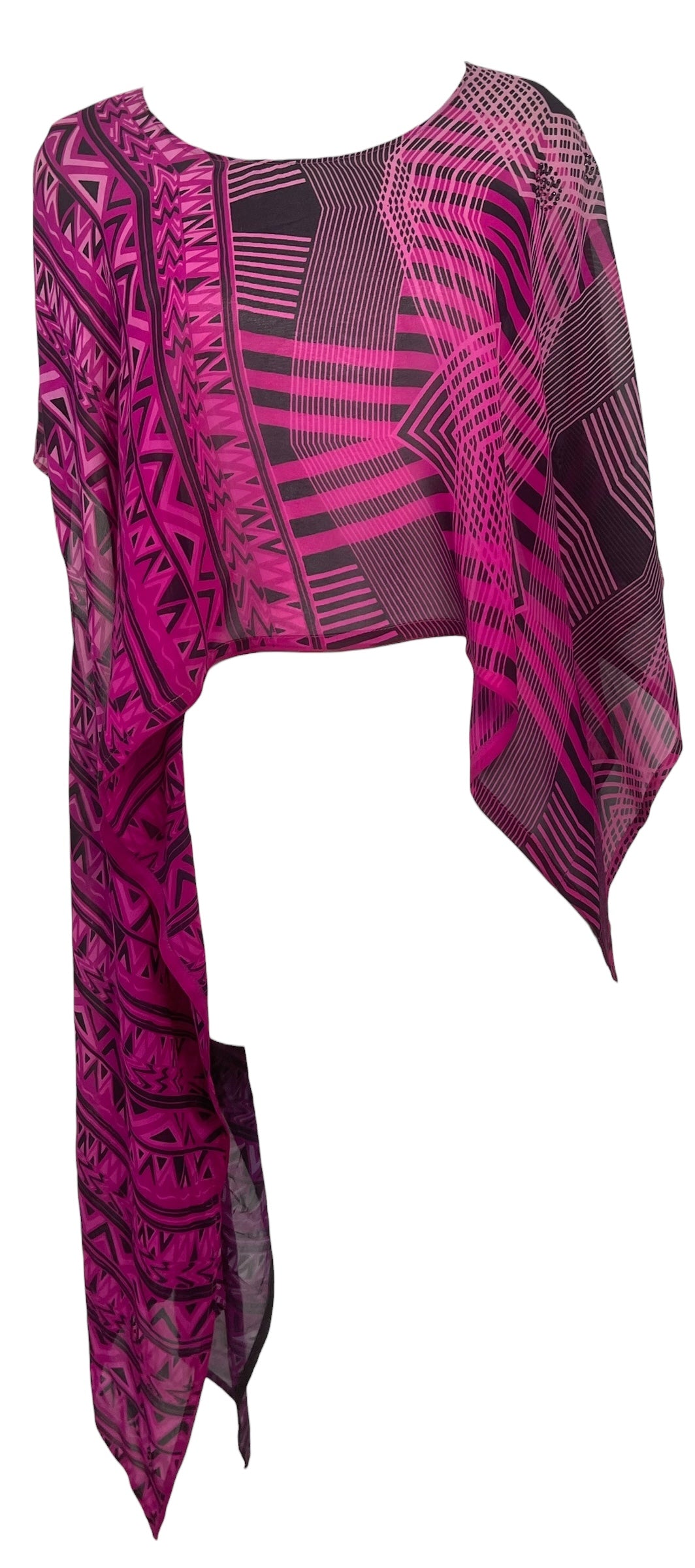 PRG8424 Sheer Avatar Pure Silk Versatile Vest