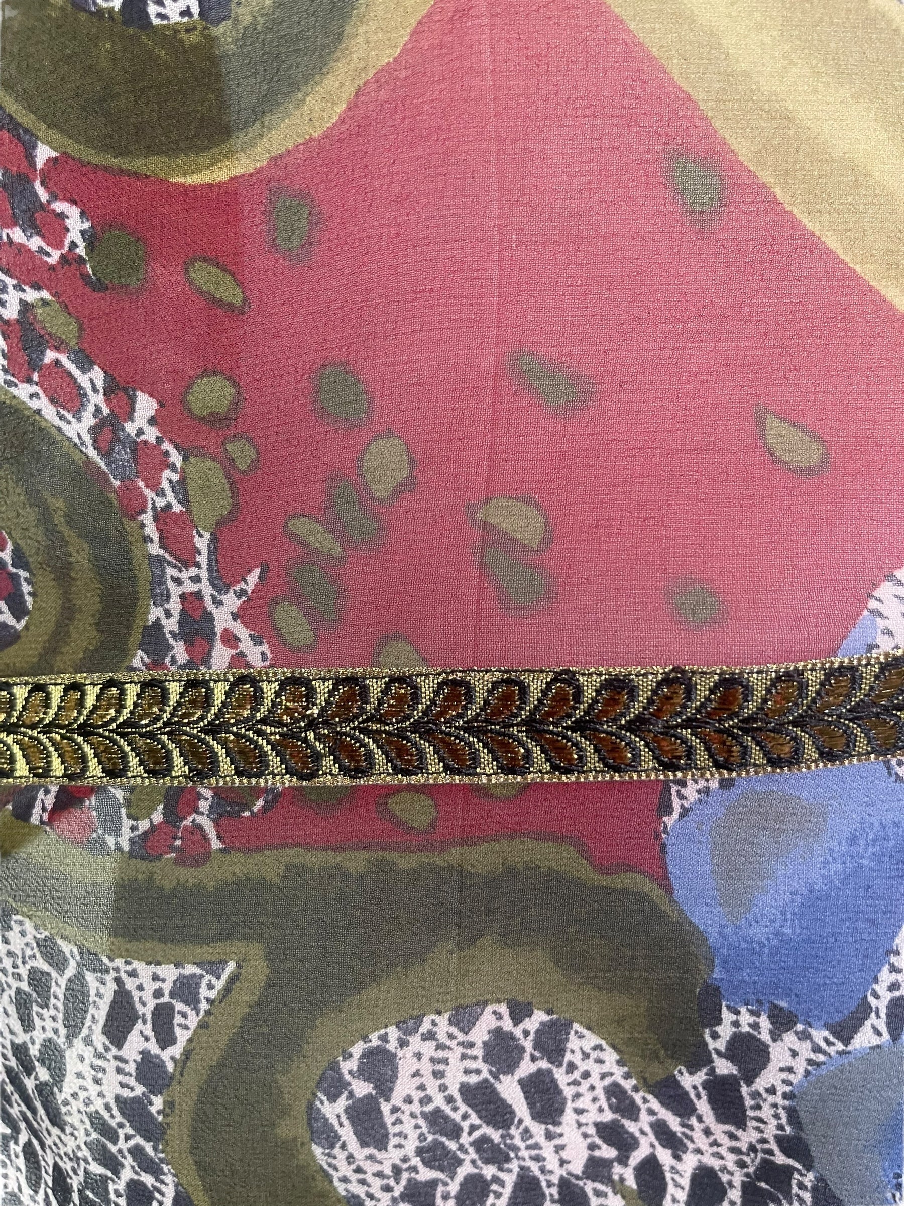 PRG7830 Sheer Avatar Pure Silk Boxy Top