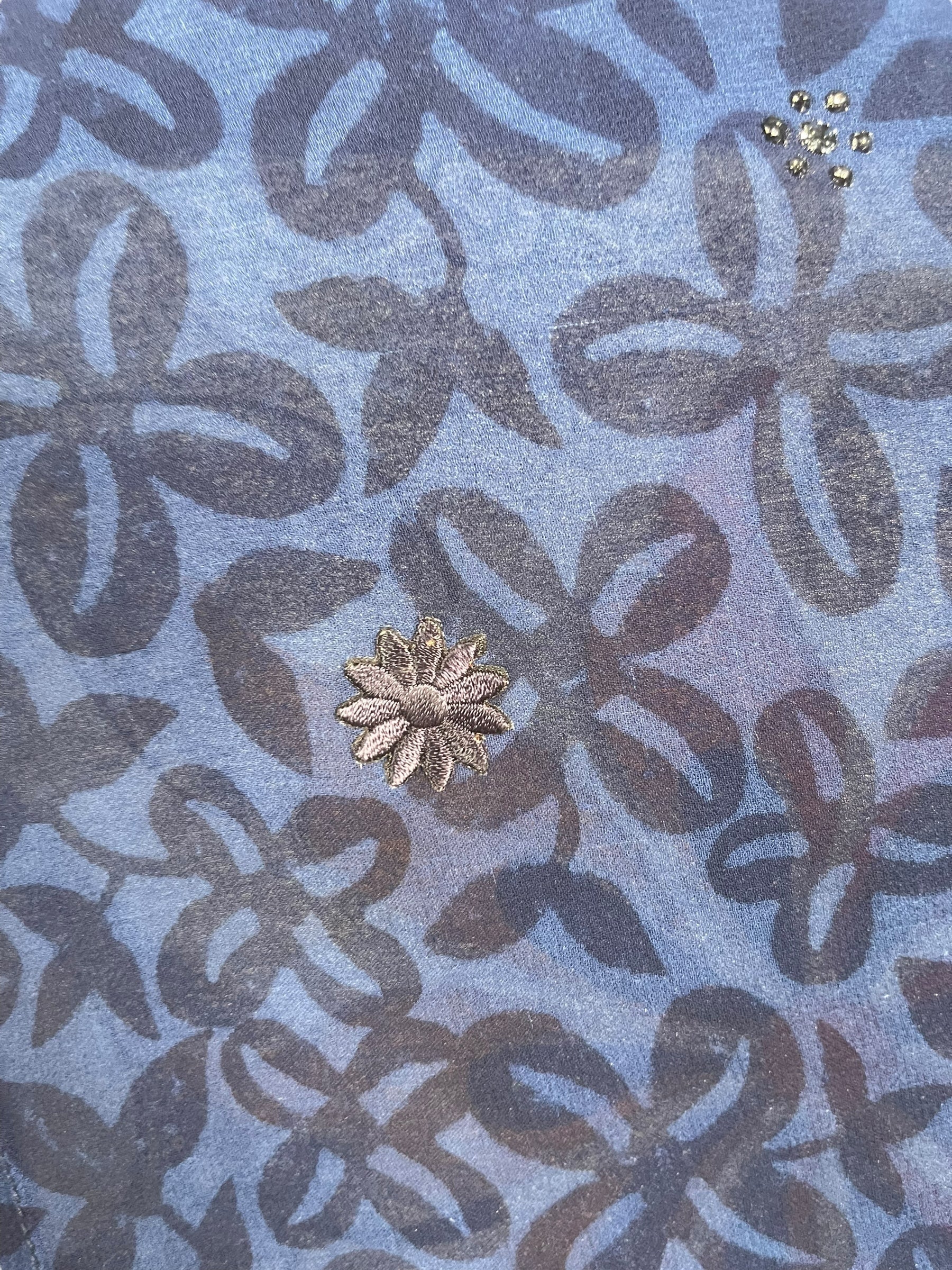 PRG7576 Sheer Avatar Pure Silk Kimono-Sleeved Top