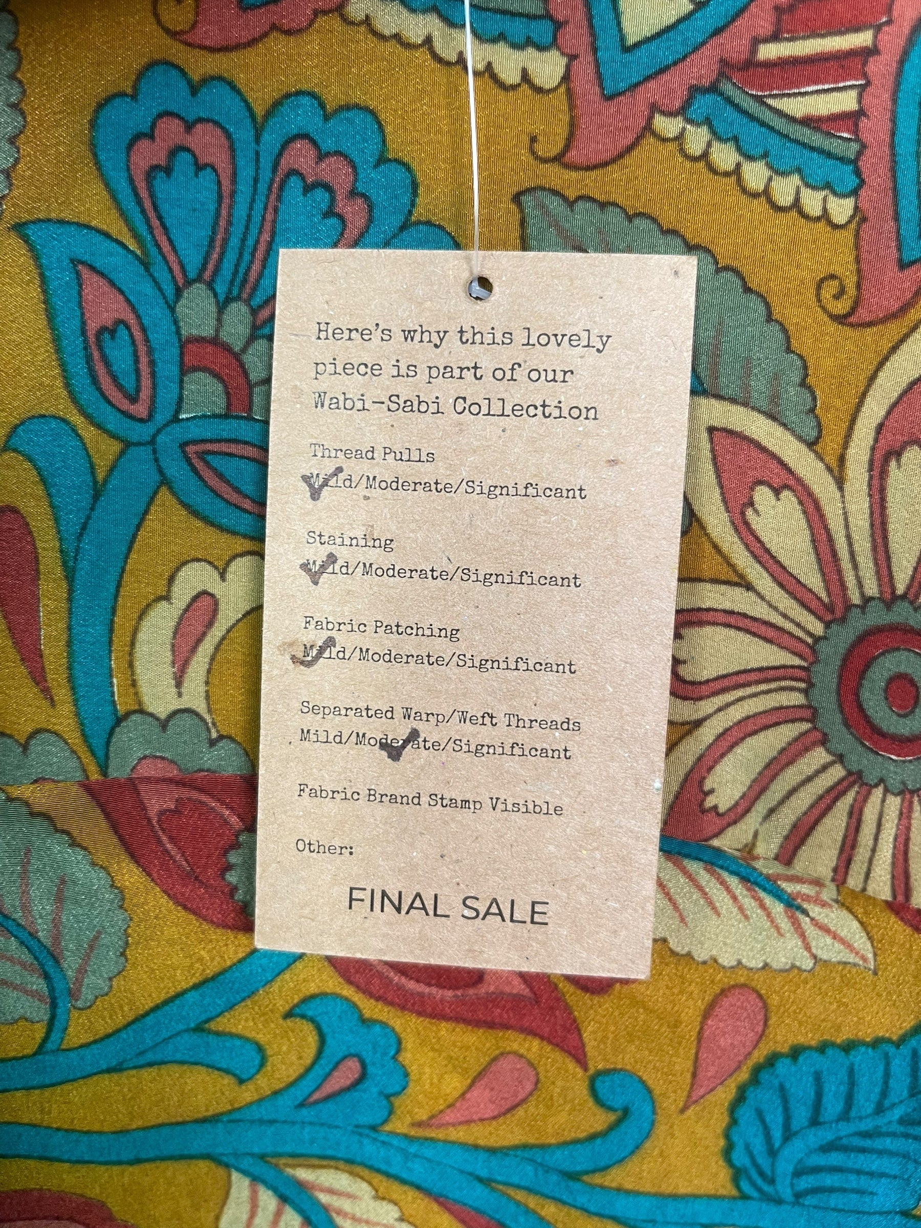 PRC8445 Wabi Sabi Sculptural Silk Long Tunic Dress