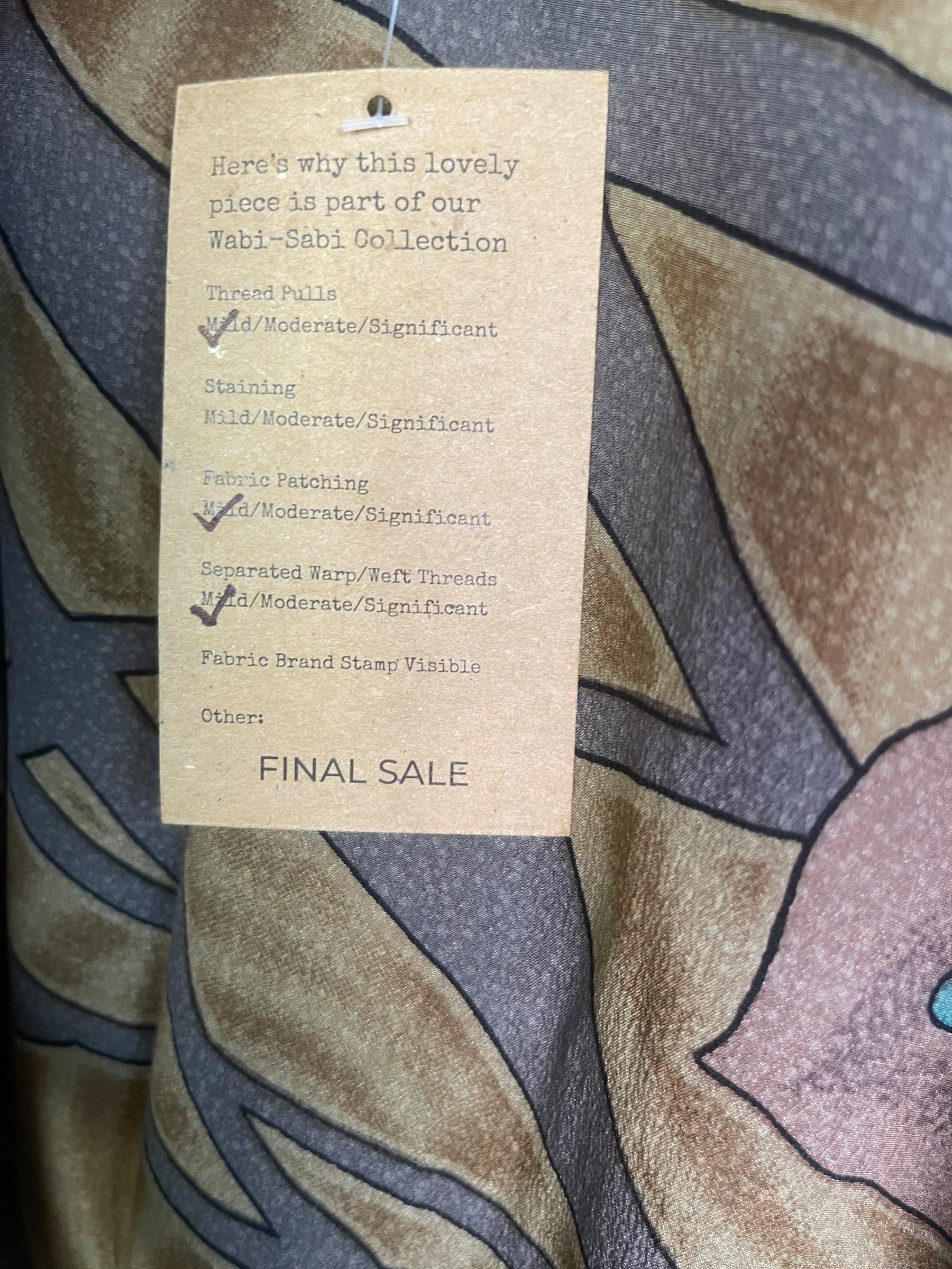 PRC8494 Sheer Wabi Sabi Pure Silk Hi Lo Top