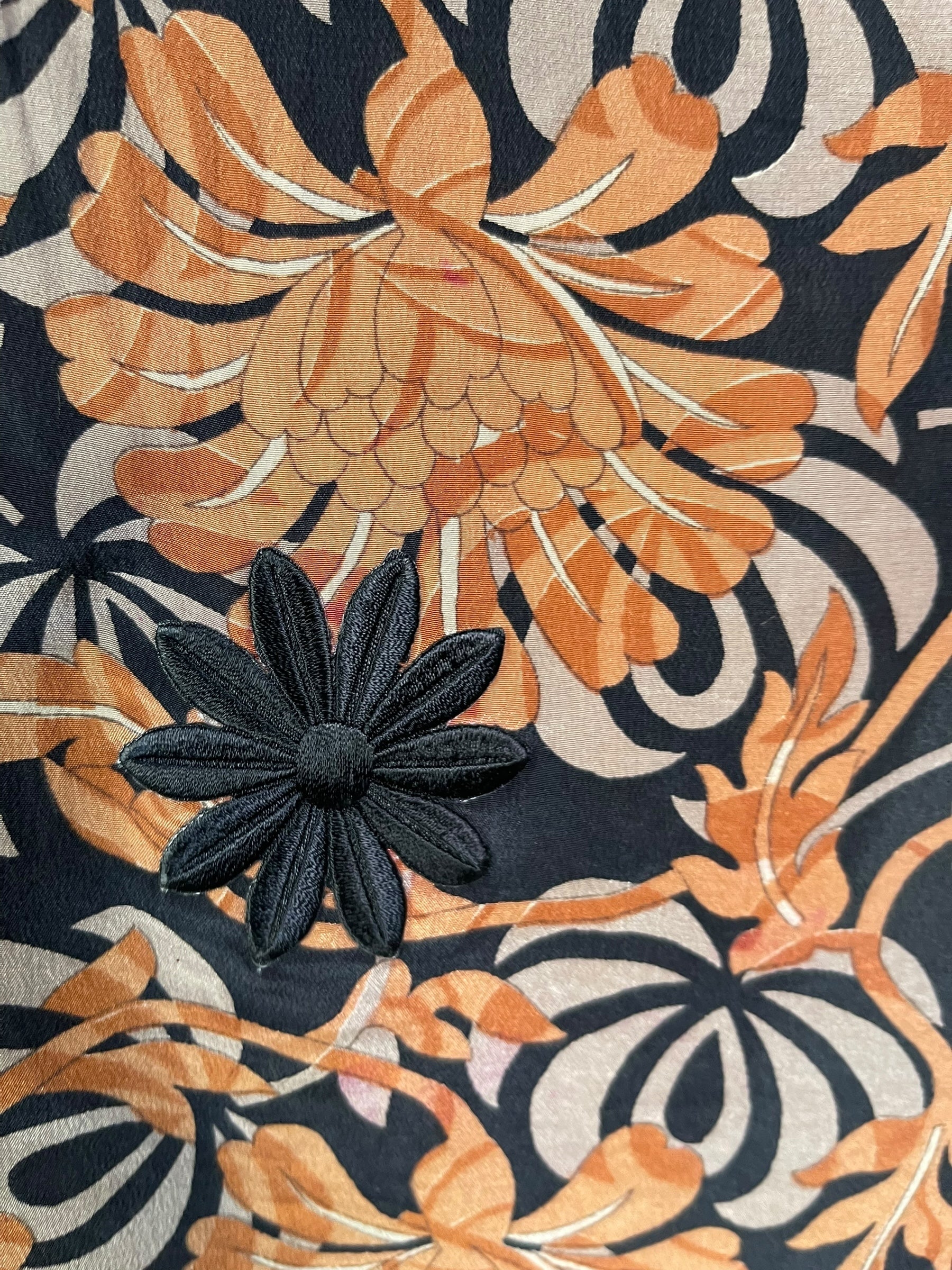 PRC7287 Avatar Pure Silk Waterfall Top