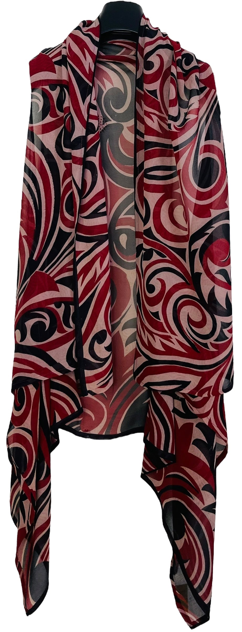 PRG6757 Sheer Wabi Sabi Pure Silk Versatile Vest