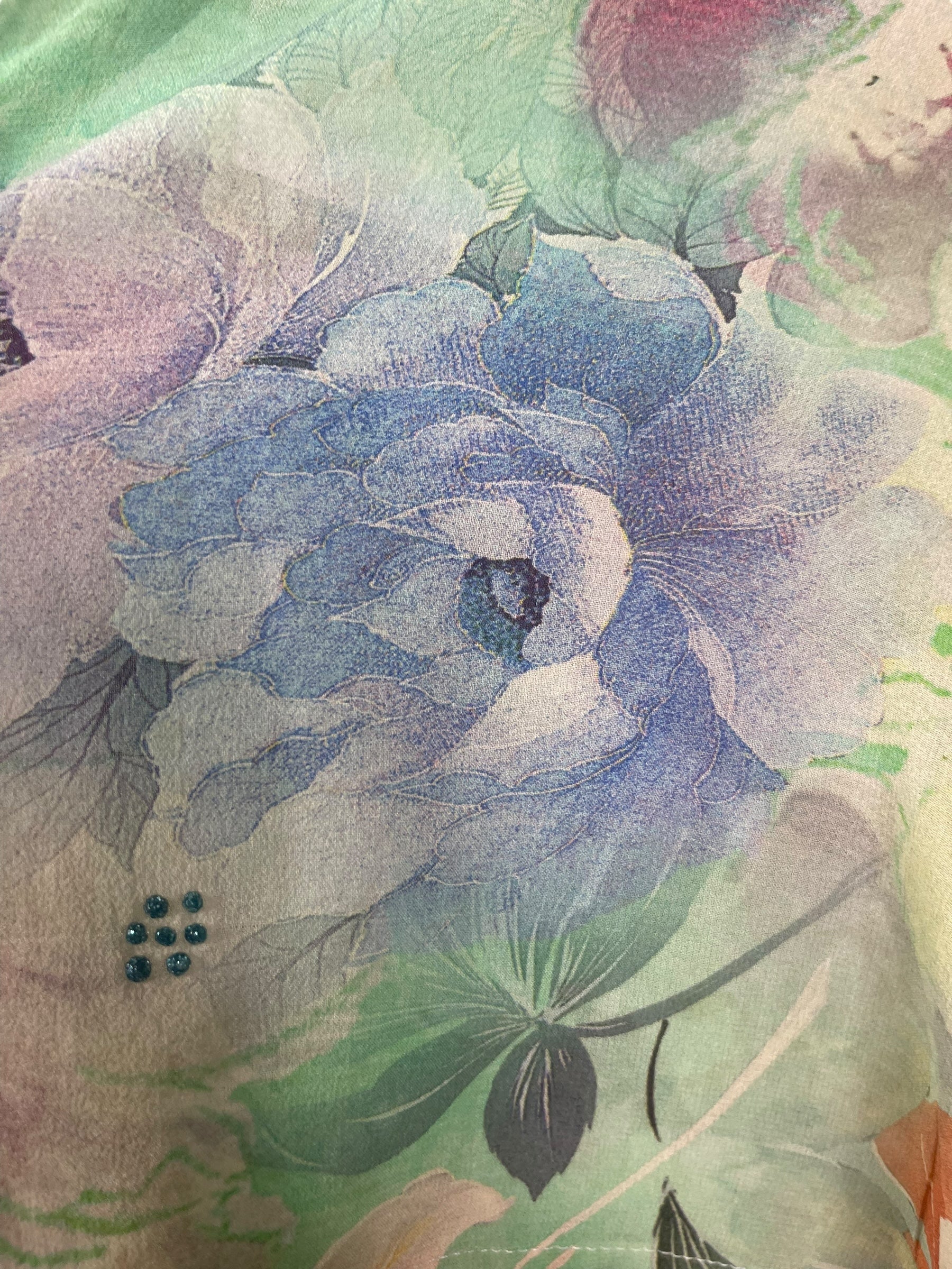 PRG7531B Sheer Wabi Sabi Pure Silk Shrug