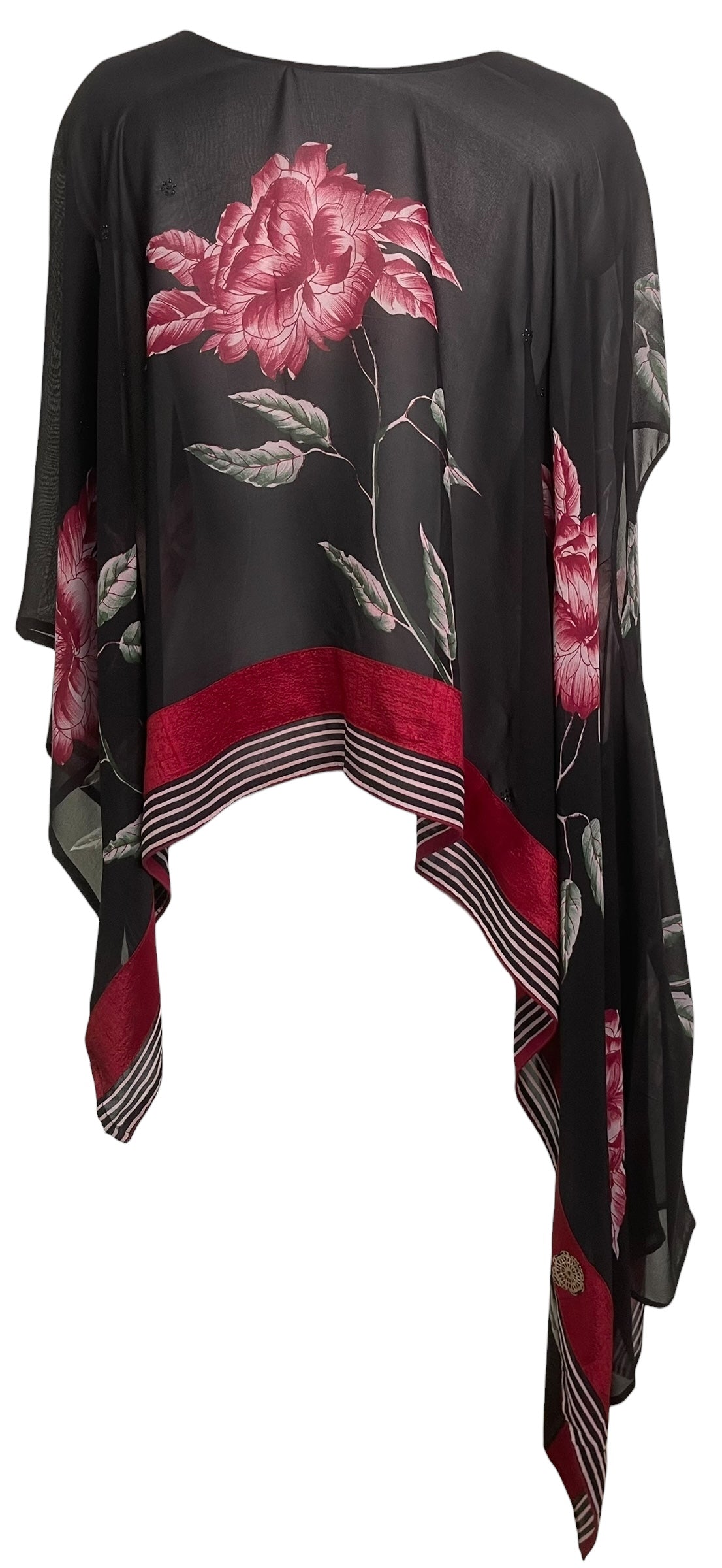 PRG8812 Sheer Avatar Pure Silk Versatile Vest by 15 FEBRUARY 2026 – Handmade ethical Vest from sariKNOTsari using upcycled silk. Designed in Canada for travel and slow fashion, loved from Toronto to LA to Sydney.