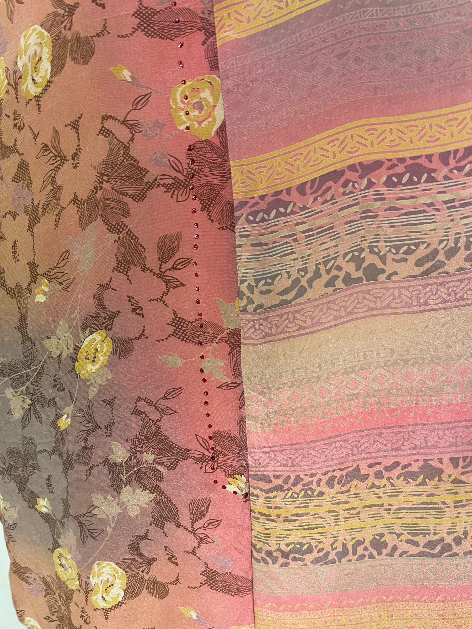 PRC6989 Avatar Pure Silk Waterfall Top