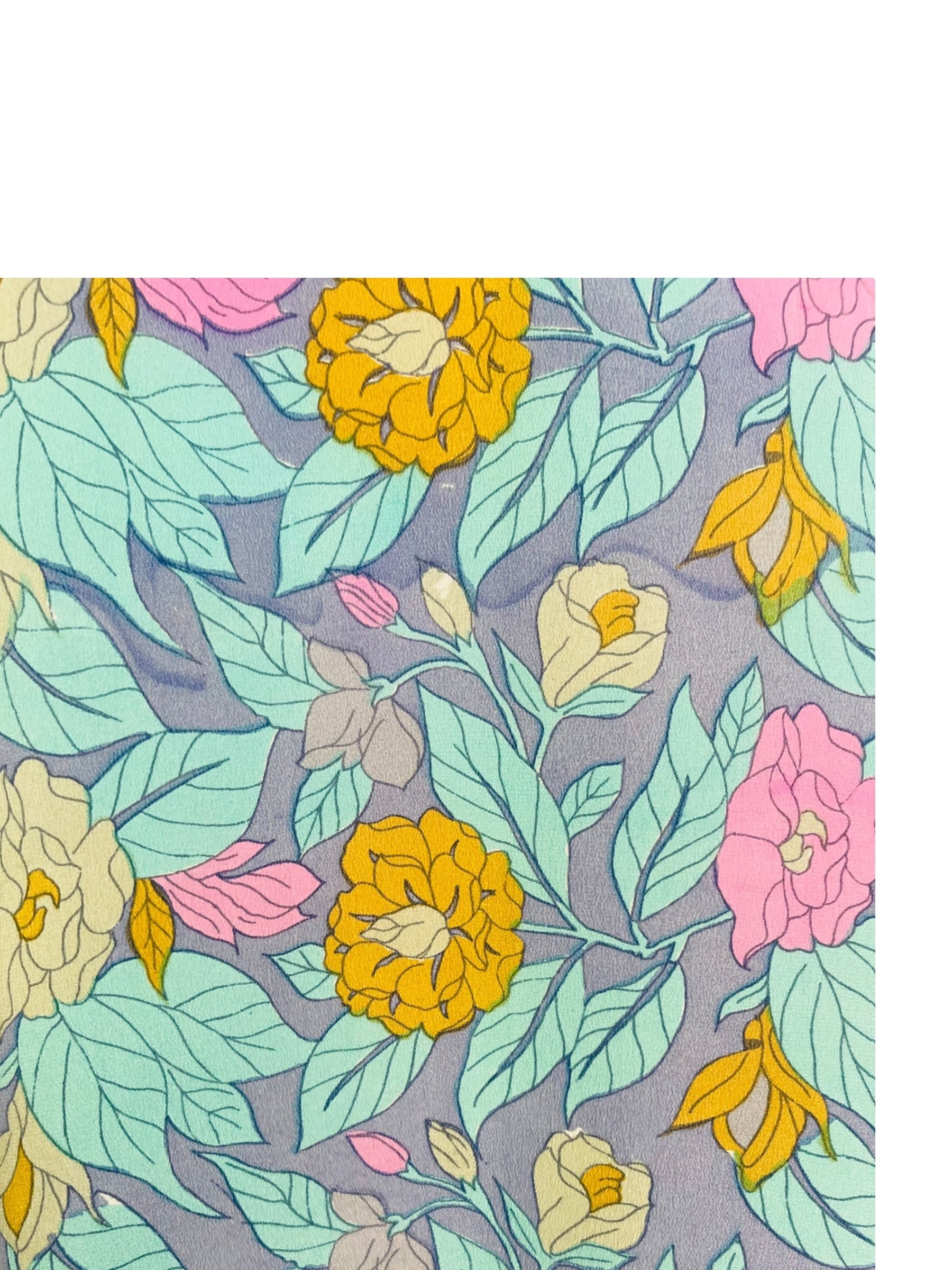 PRC6708 Avatar Pure Silk Side Slit Top