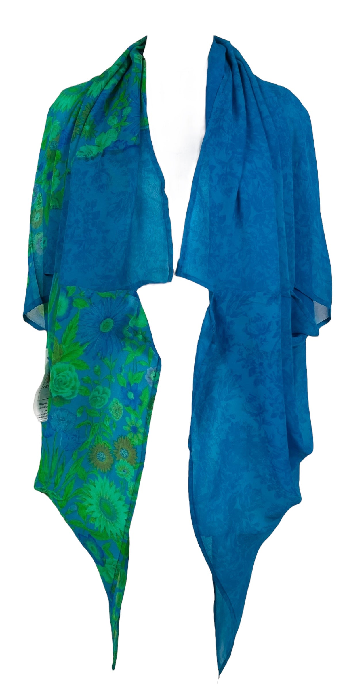 PRG7565 Sheer Wabi Sabi Pure Silk Cardigan