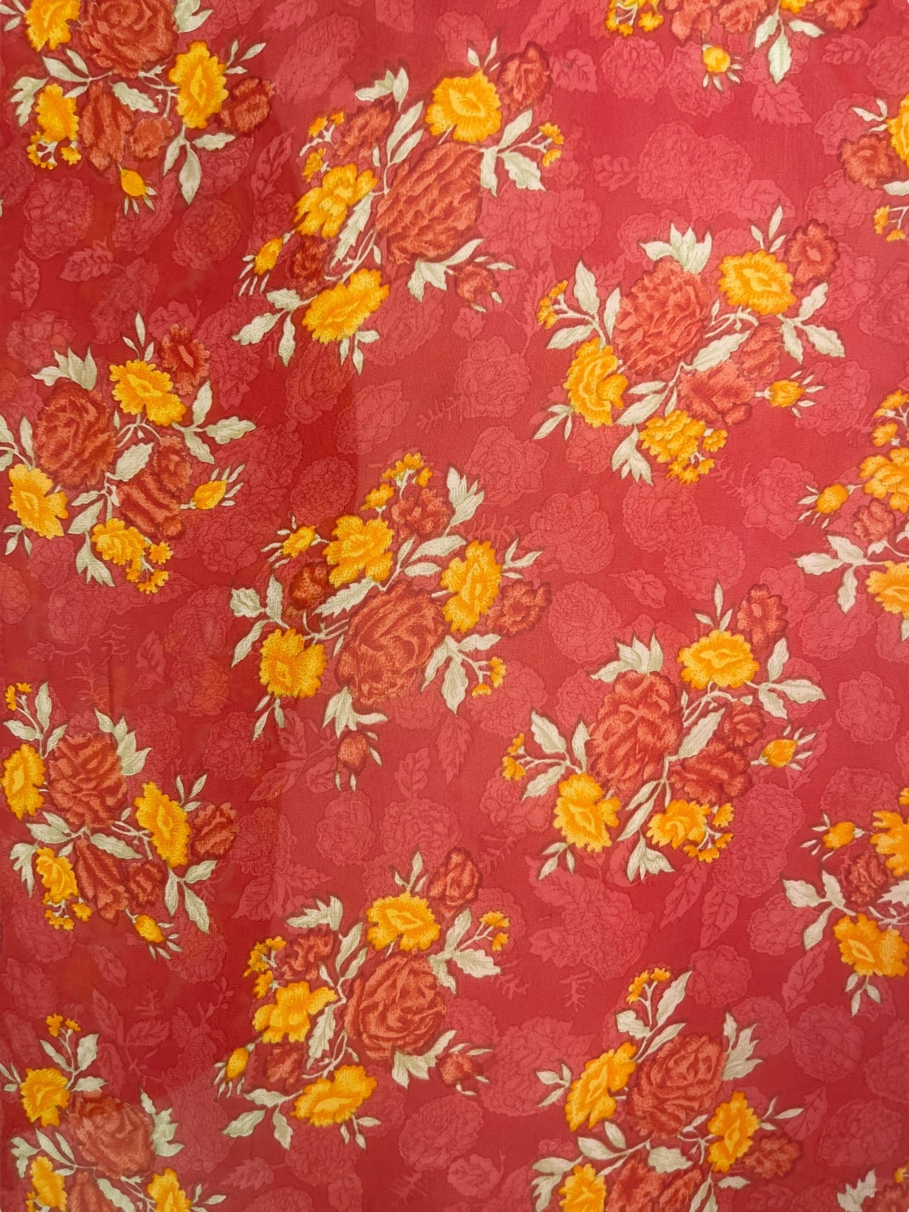 PRG8202 Sheer Avatar Pure Silk Long Tunic with Side Ties