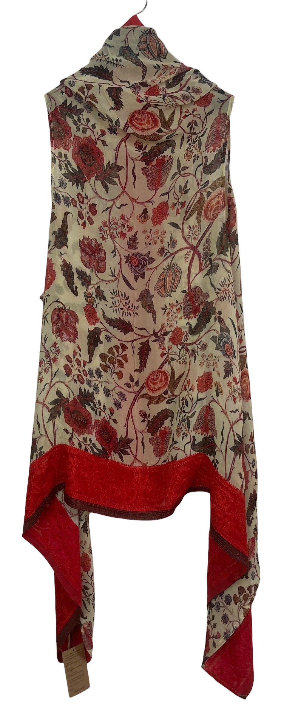 PRG8035 Sheer Wabi Sabi Pure Silk Versatile Vest