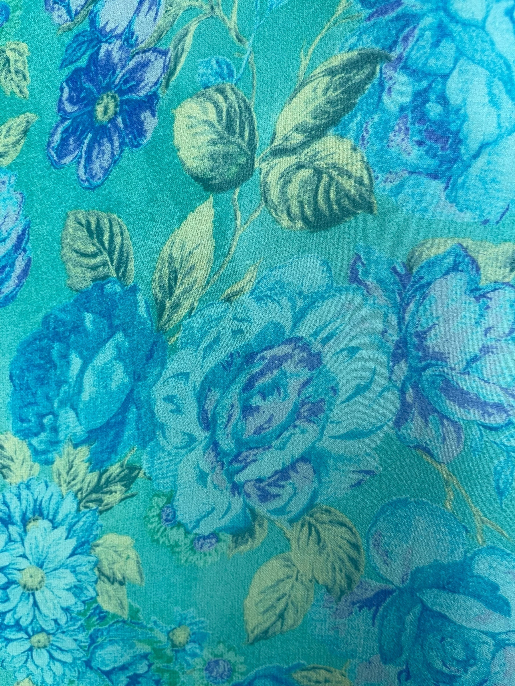 PRG8439 Sheer Wabi Sabi Pure Silk Long Tunic with Side Ties