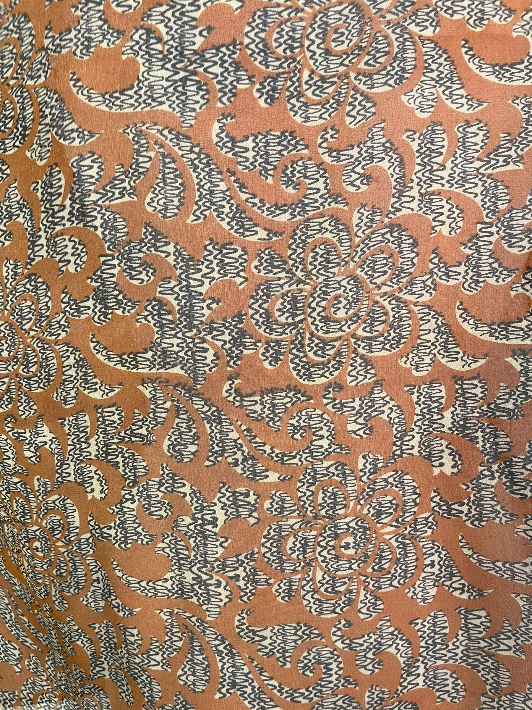 PREVIEW PRG8523 Sheer Wabi Sabi Pure Silk Side Slit Top by FEBRUARY2026 – Handmade ethical Side Slit Top from sariKNOTsari using upcycled silk. Designed in Canada for travel and slow fashion, loved from Toronto to LA to Sydney.