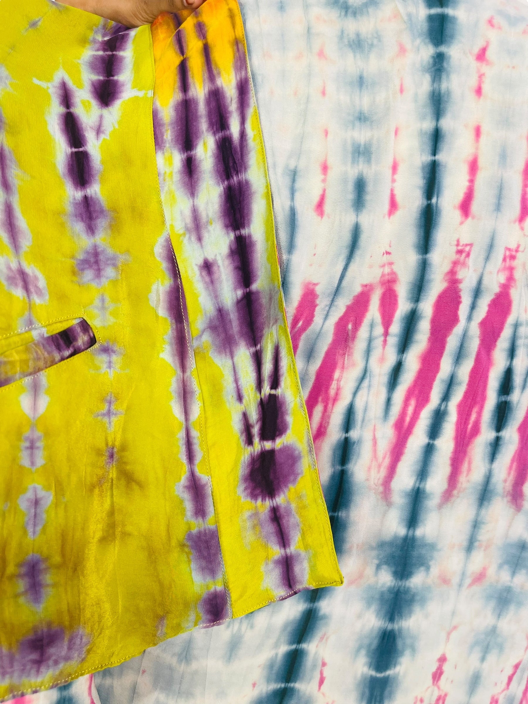 PRC7391 Avatar Reversible Pure Silk Jiva Jacket