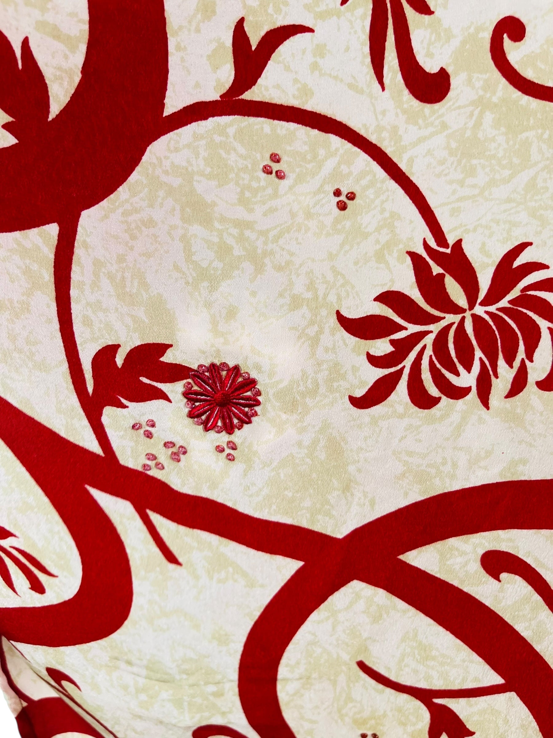 PRC7567 Avatar Pure Silk Waterfall Top