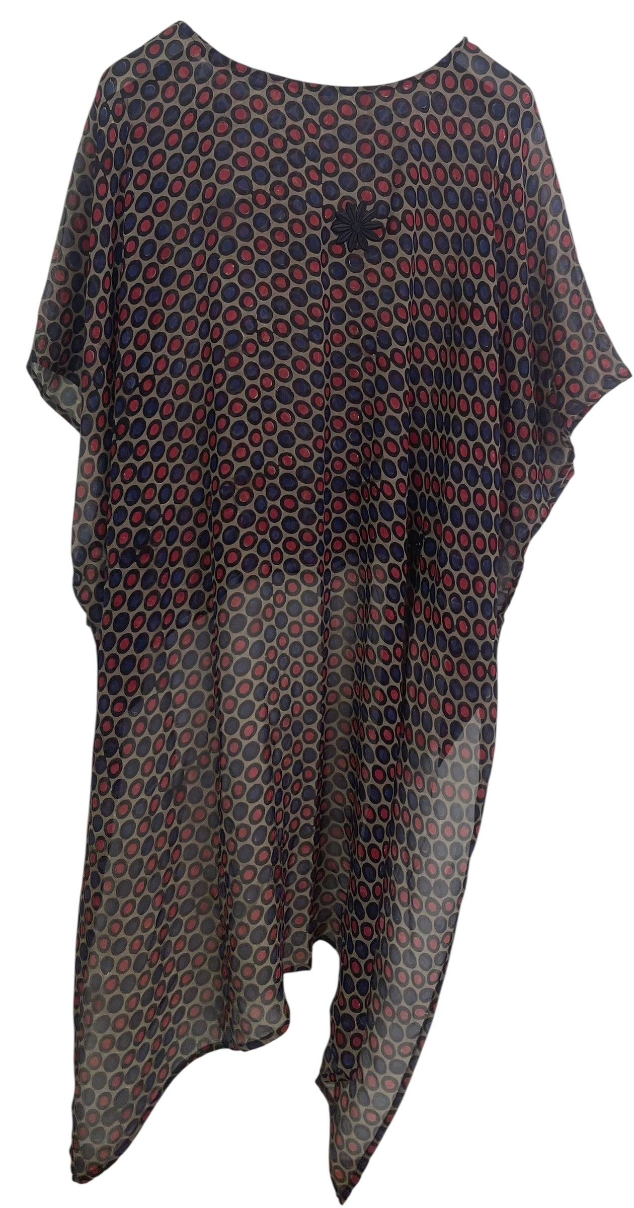 PRG7878 Sheer Avatar Pure Silk Hi Lo Top