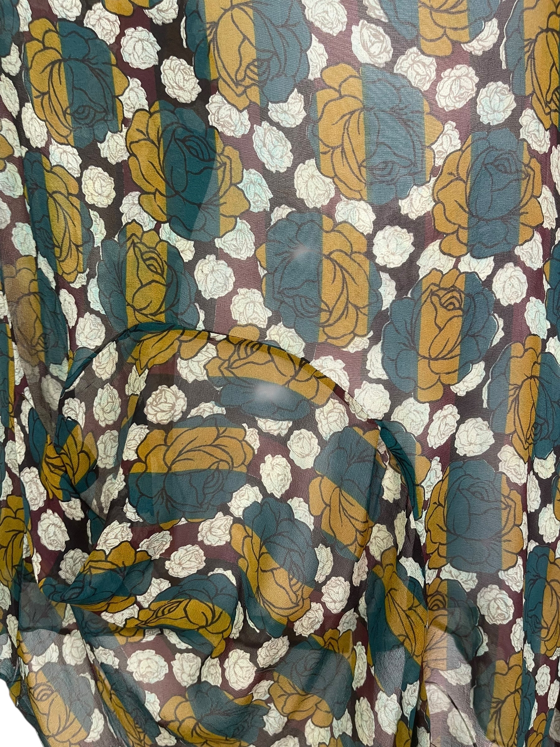 PREVIEW PRG8483 Sheer Wabi Sabi Pure Silk Self Pocket Tunic Dress by FEBRUARY2026 – Handmade ethical Self Pocket Tunic from sariKNOTsari using upcycled silk. Designed in Canada for travel and slow fashion, loved from Toronto to LA to Sydney.