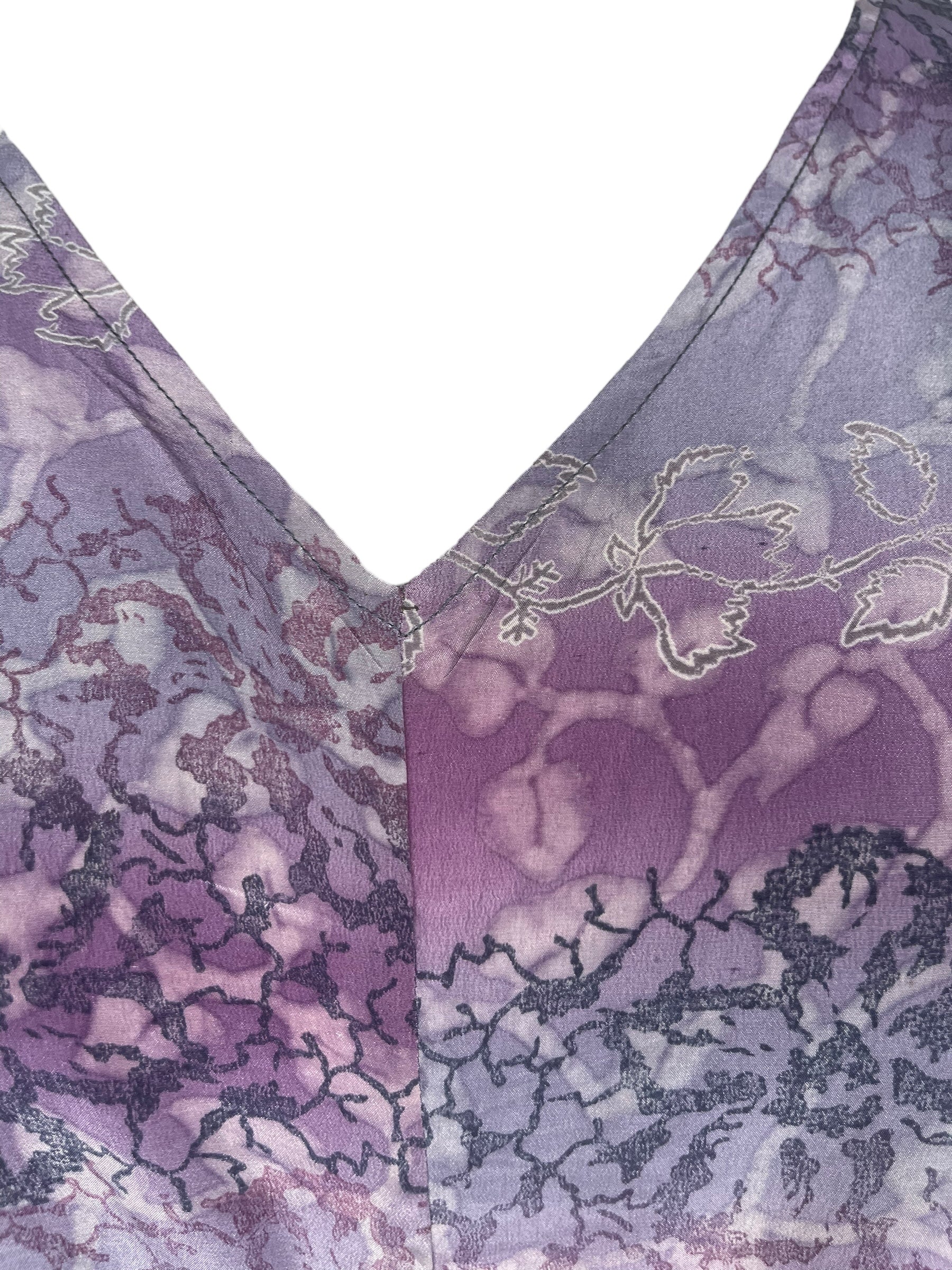 PREVIEW PRC8096 Avatar Pure Silk Waterfall Top by FEBRUARY2026 – Handmade ethical Waterfall Top from sariKNOTsari using upcycled silk. Designed in Canada for travel and slow fashion, loved from Toronto to LA to Sydney.