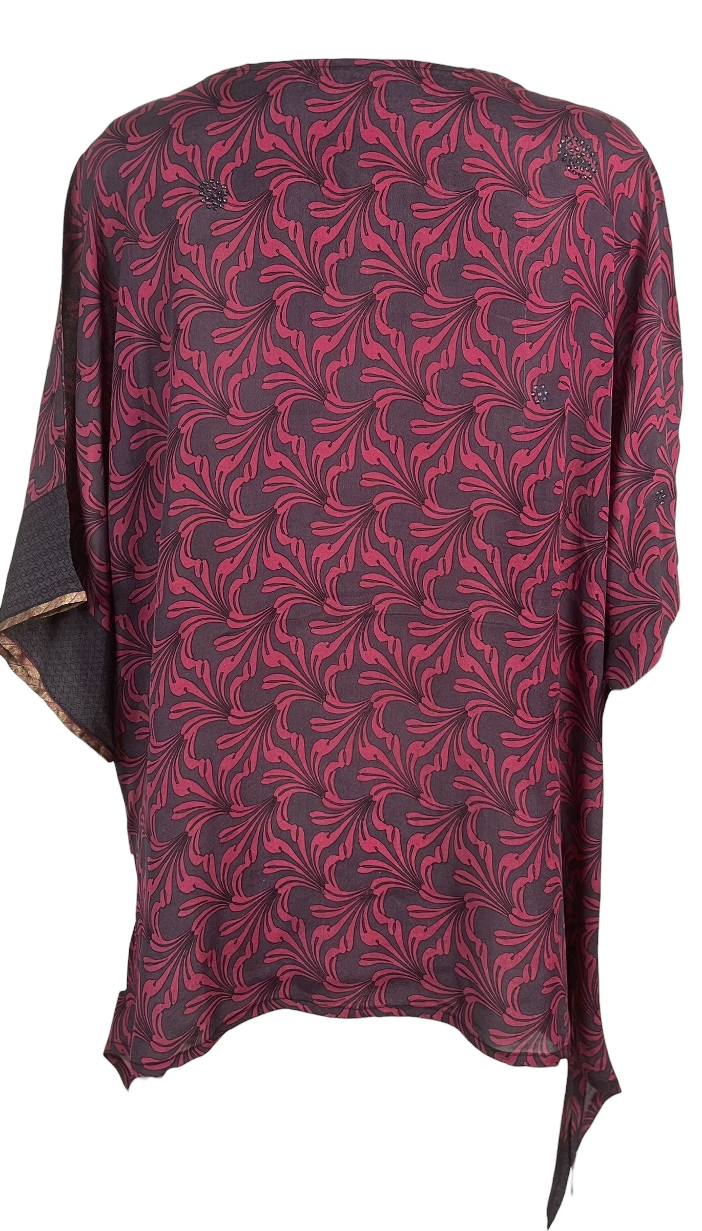 PREVIEW PRC8458 Avatar Pure Silk Long Tunic with Side Ties