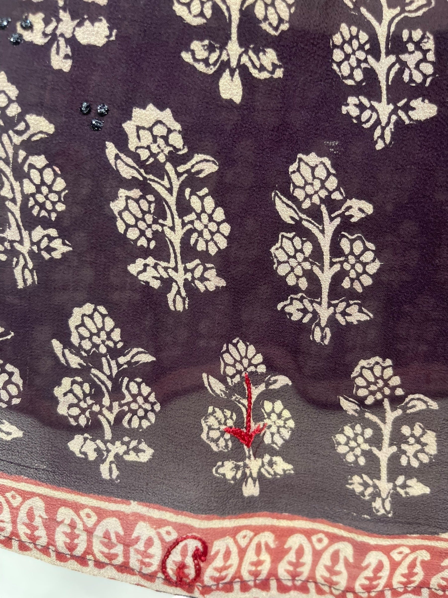 PRG7439 Sheer Wabi Sabi Pure Silk Boxy Babydoll Dress