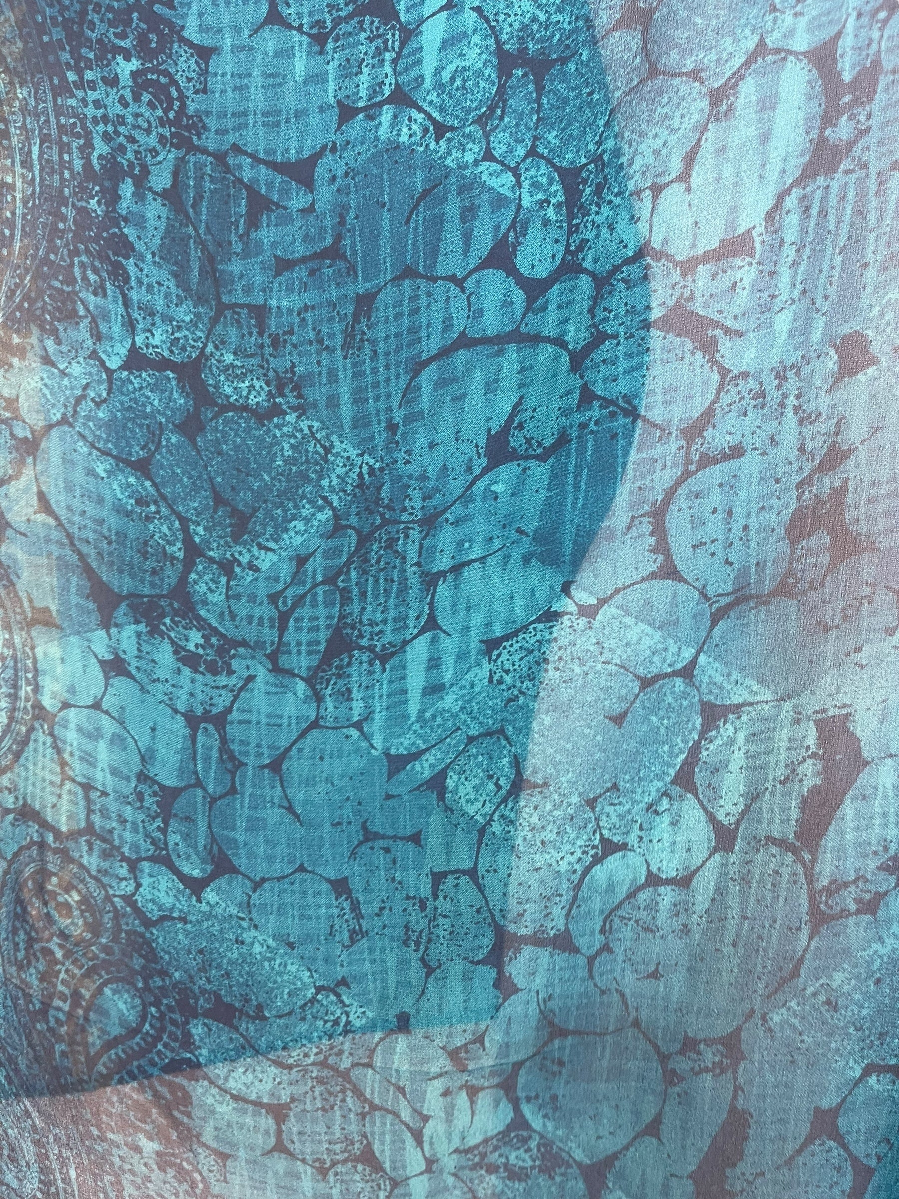 PRG8124 Sheer Wabi Sabi Pure Silk Cardigan