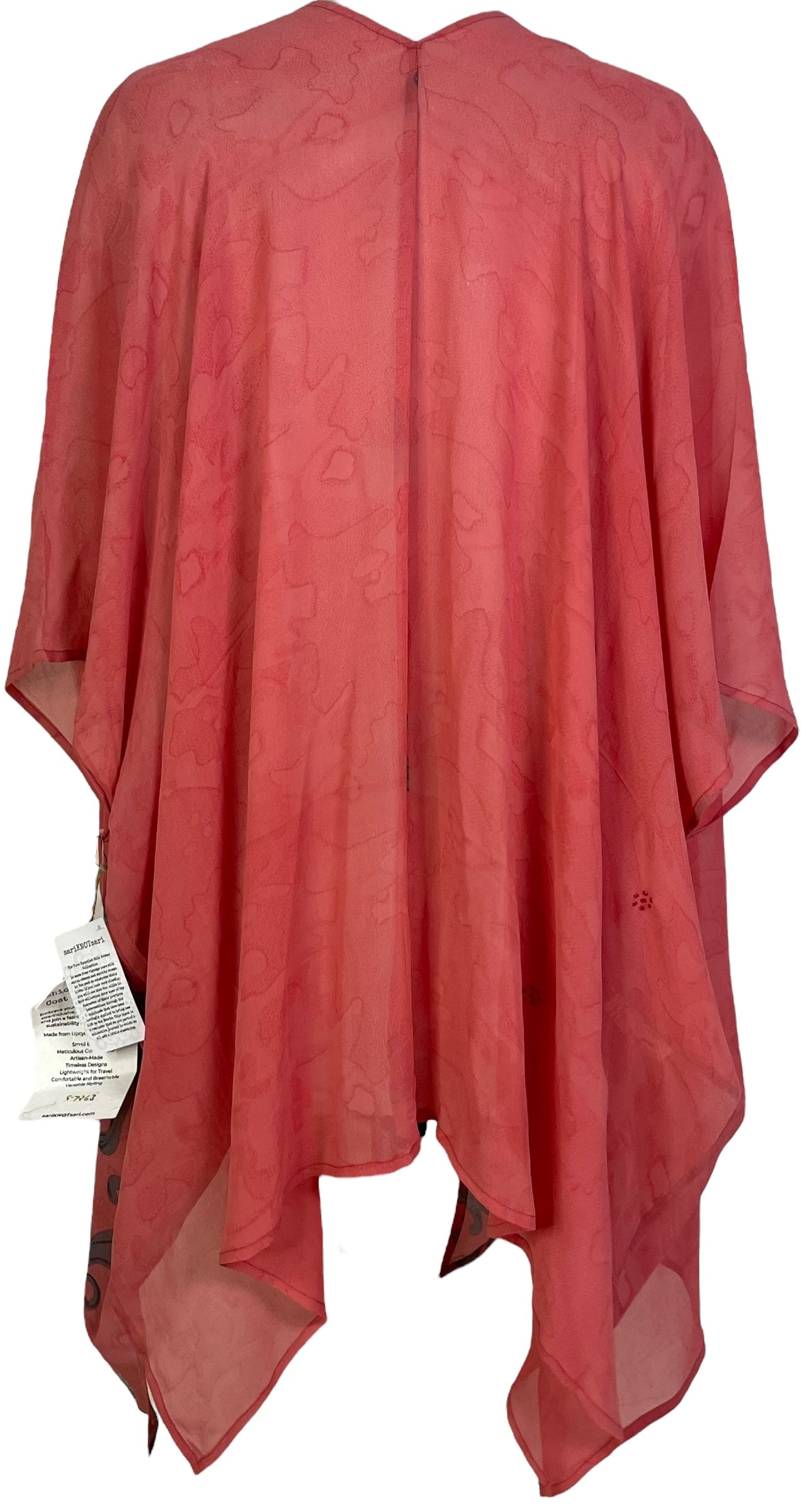 PRG7263 Sheer Avatar Pure Silk Cardigan