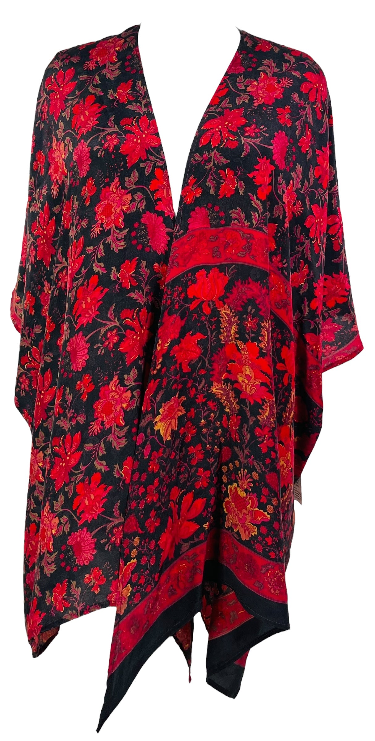 PRC7555 Avatar Pure Silk Cardigan