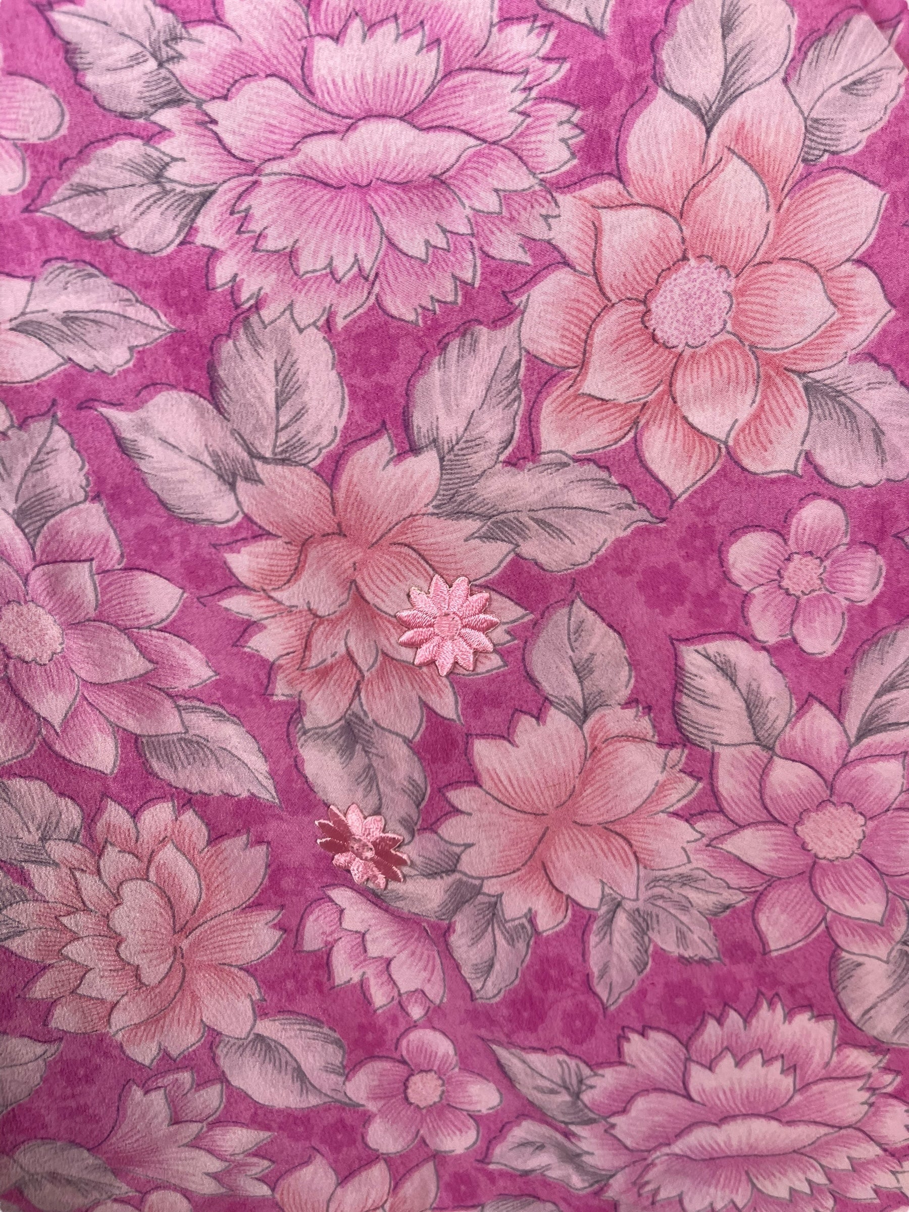 PRC7603 Wabi Sabi Pure Silk Maxi Kaftan