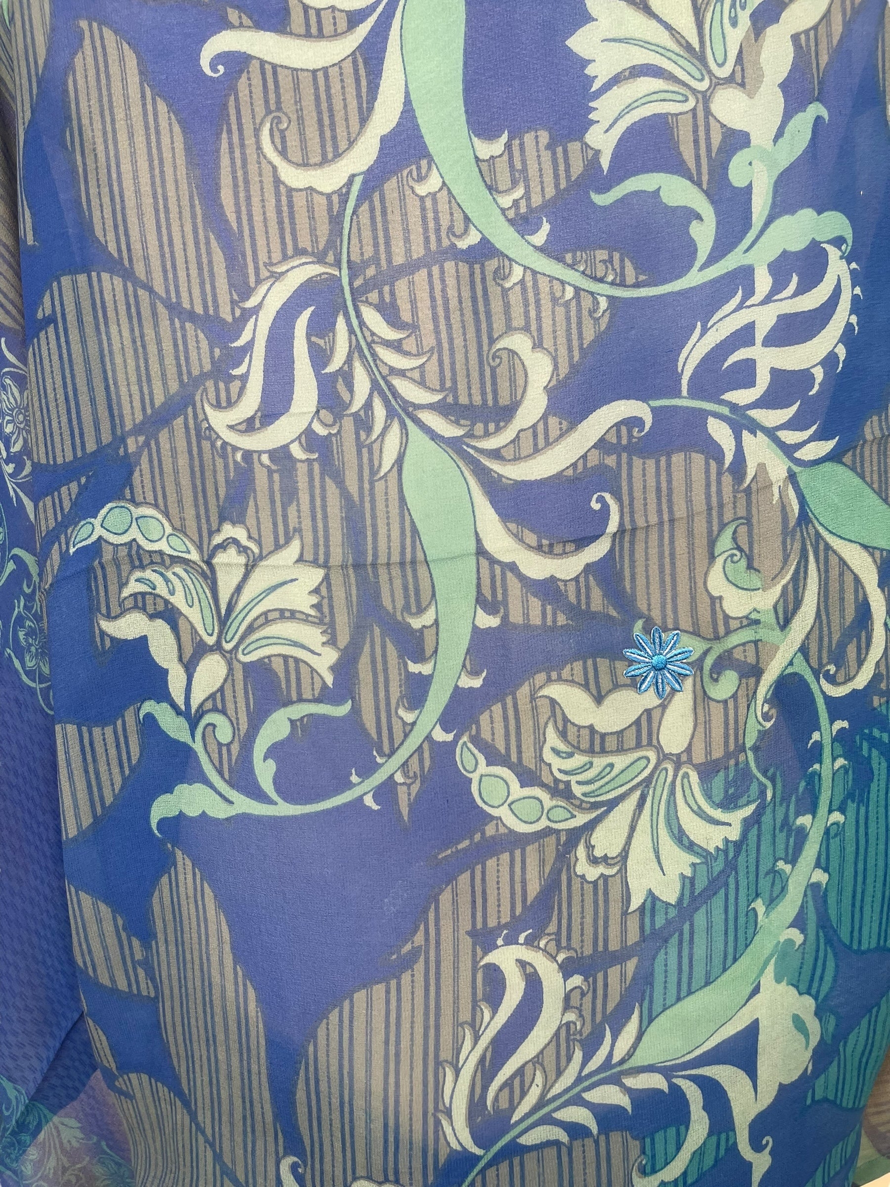 PRG8044 Sheer Wabi Sabi Pure Silk Shrug