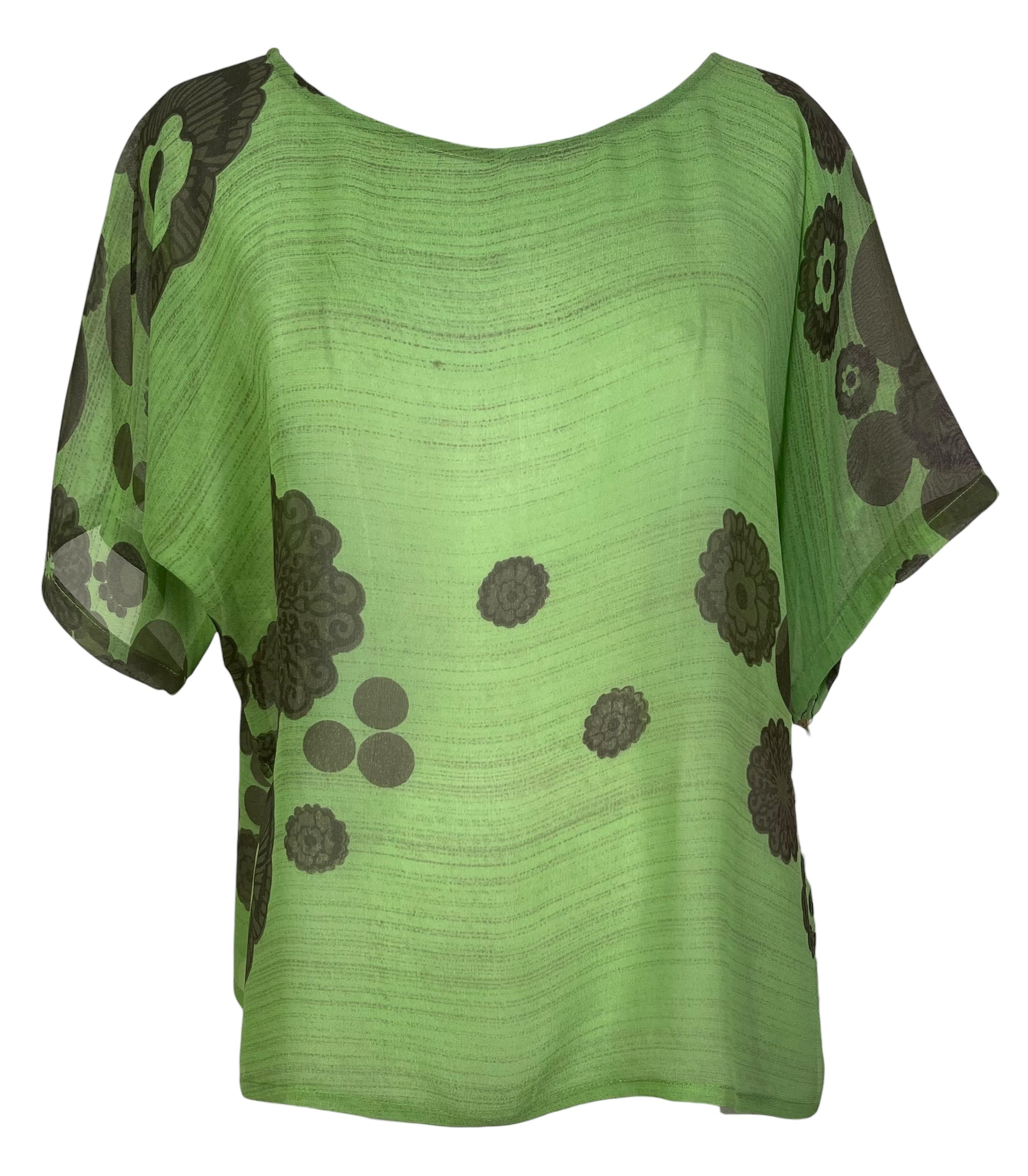 PREVIEW PRG7527 Sheer Avatar Pure Silk Side Slit Top by FEBRUARY2026 – Handmade ethical Side Slit Top from sariKNOTsari using upcycled silk. Designed in Canada for travel and slow fashion, loved from Toronto to LA to Sydney.