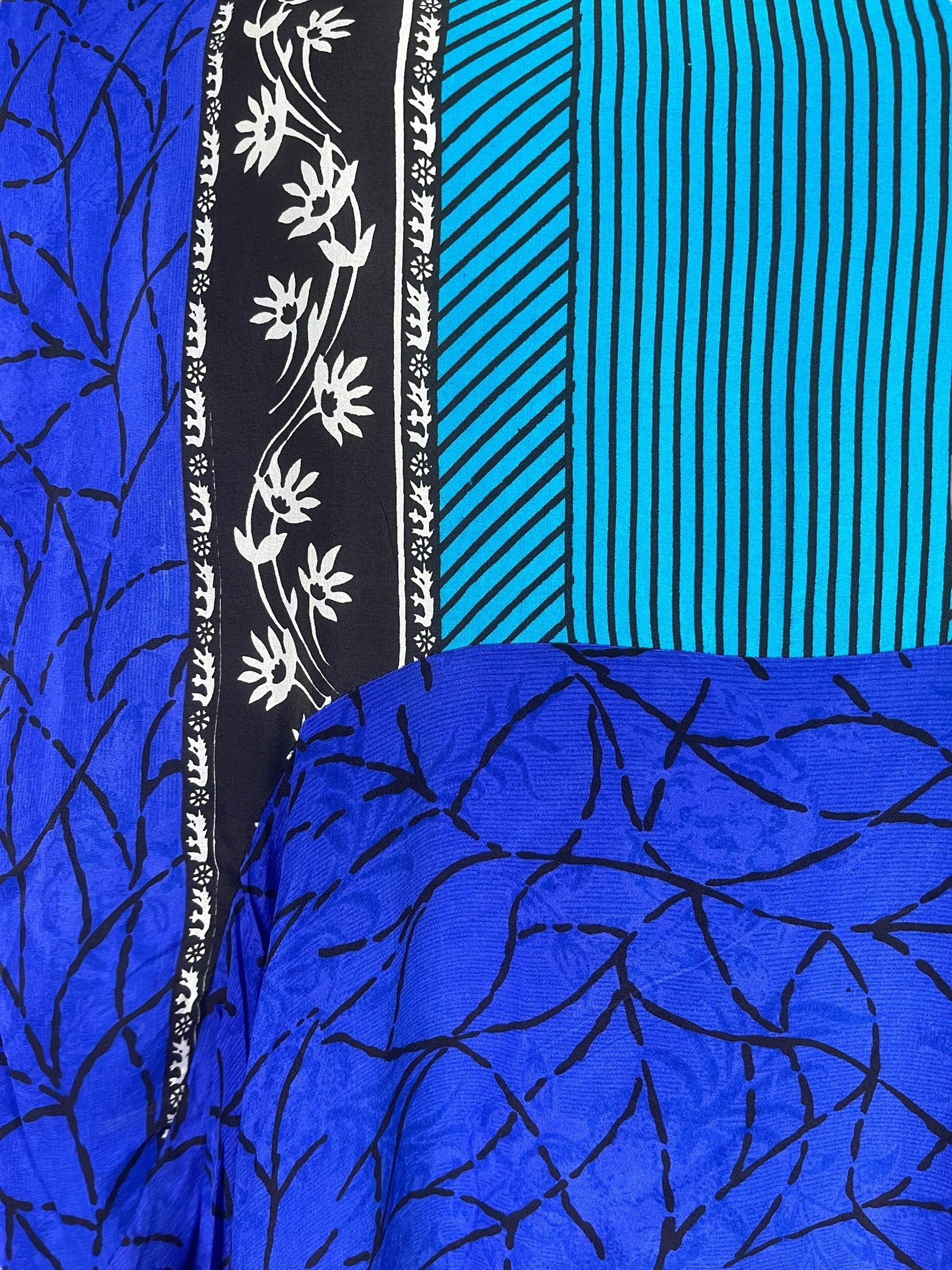 PRC7817 Avatar Pure Silk Sculptural Long Tunic Dress